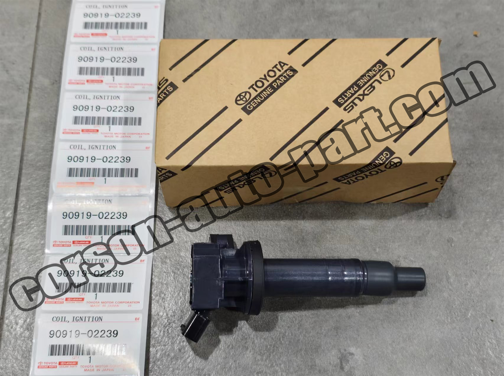 Toyota 90919-02239 Ignition coil 90080-19017 90080-19019