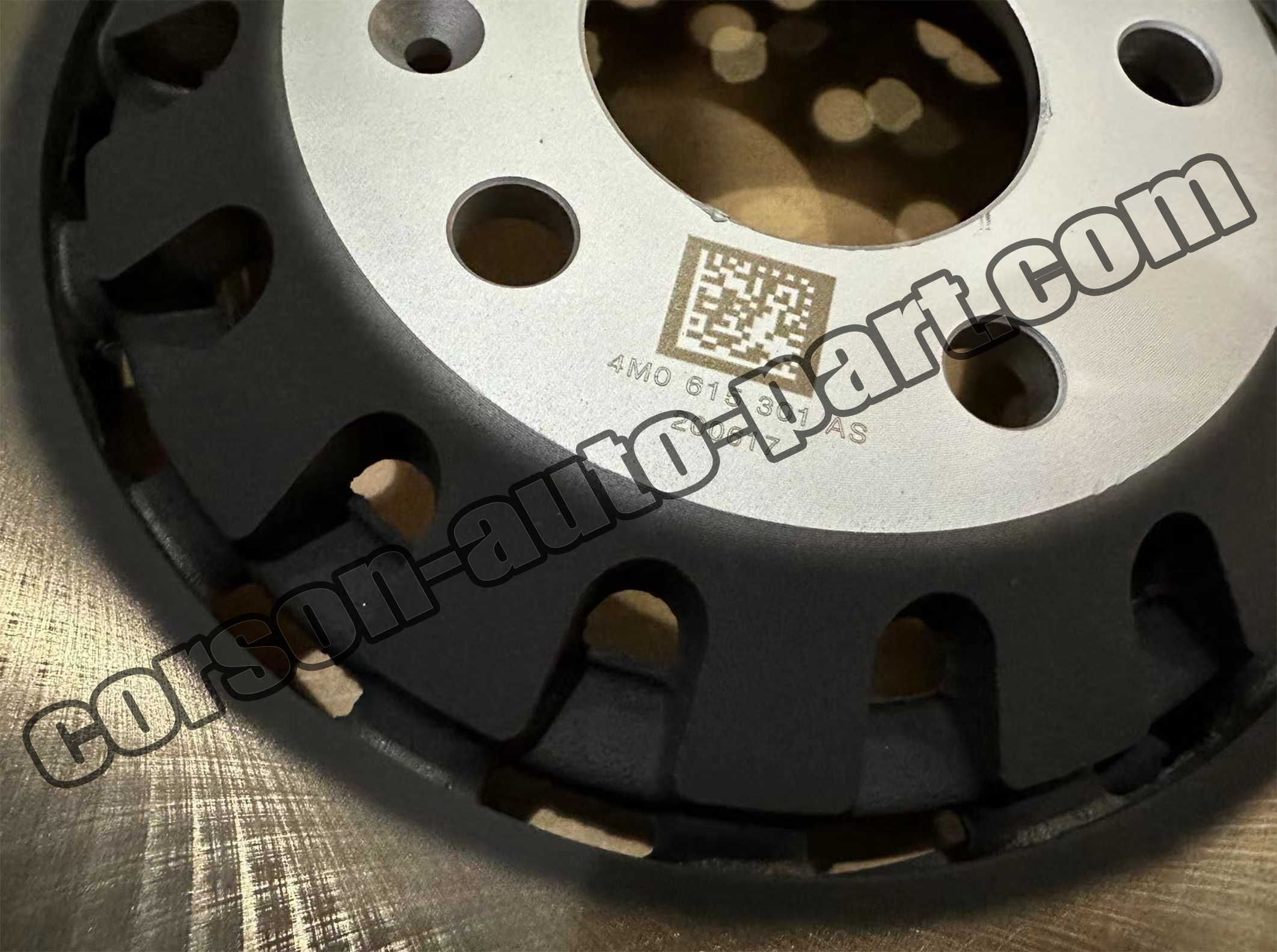 PORSCHE 4M0615301AS Brake disc