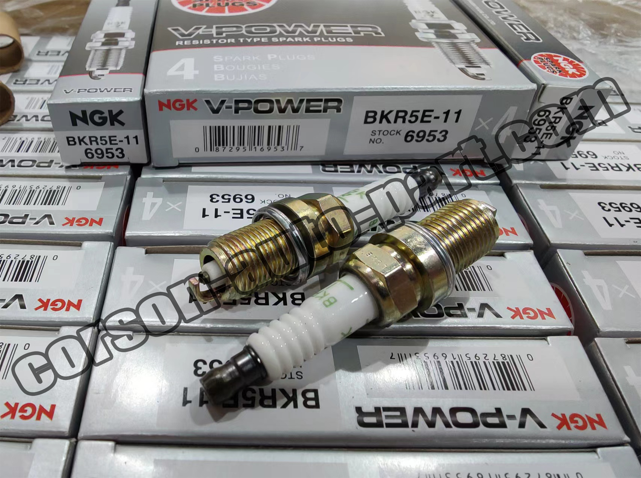 NGK (6953) BKR5E-11 V-Power Spark Plug