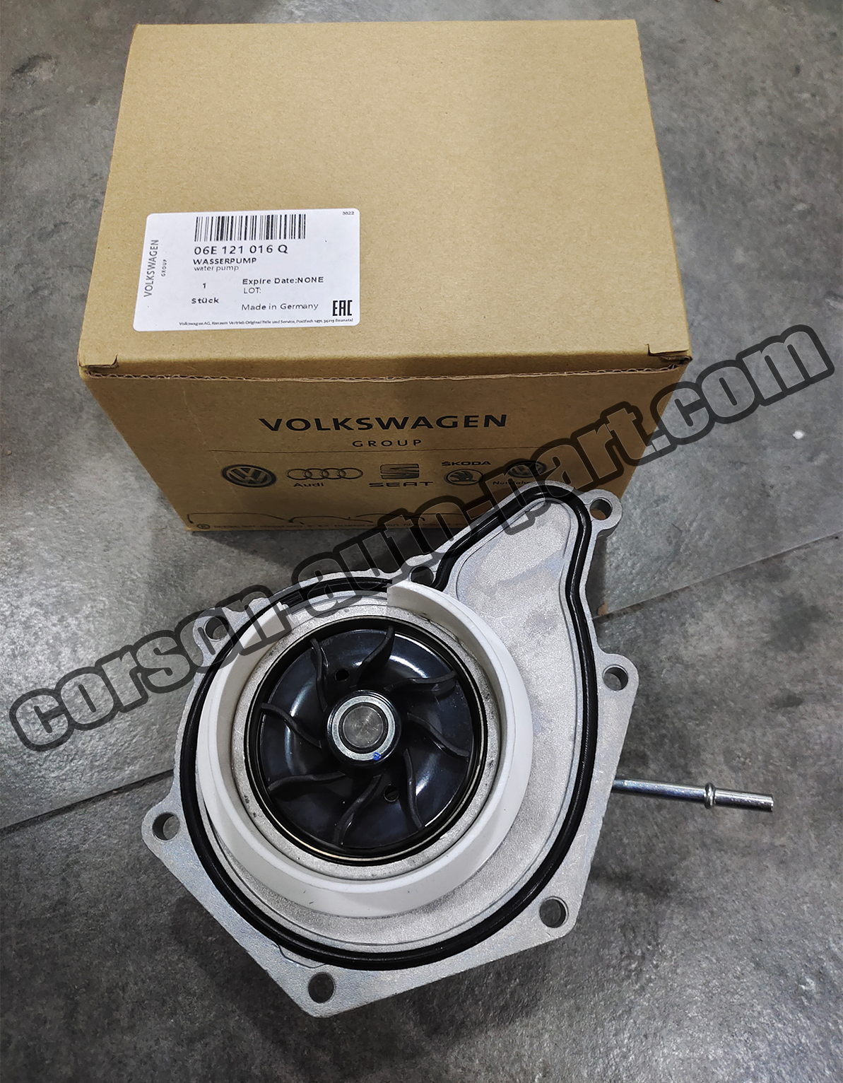 VOLKSWAGEN 06E121016Q Water pump 06E121016C 06E121018M