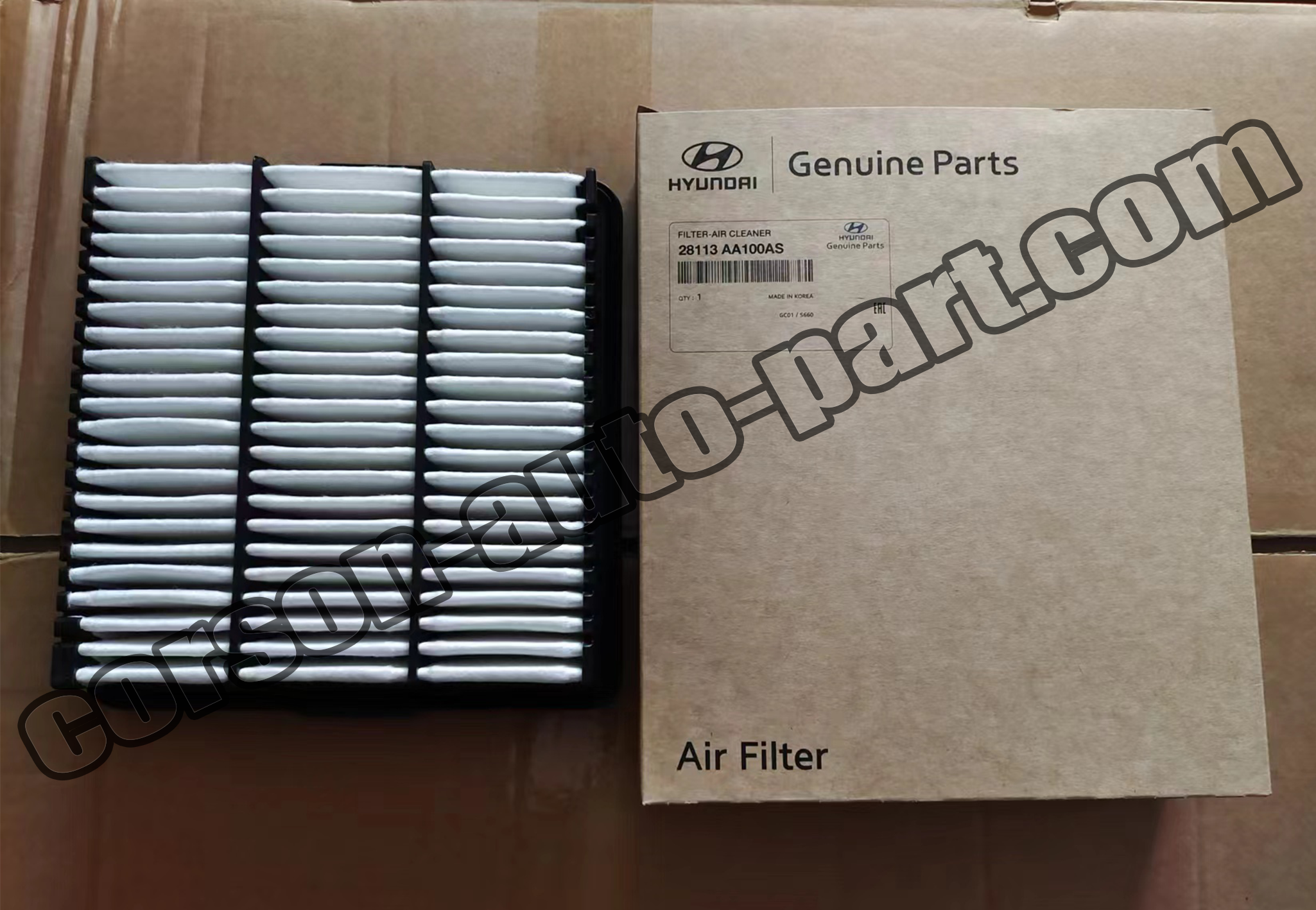 Hyundai 28113-AA100AS Air Filter Cleaner