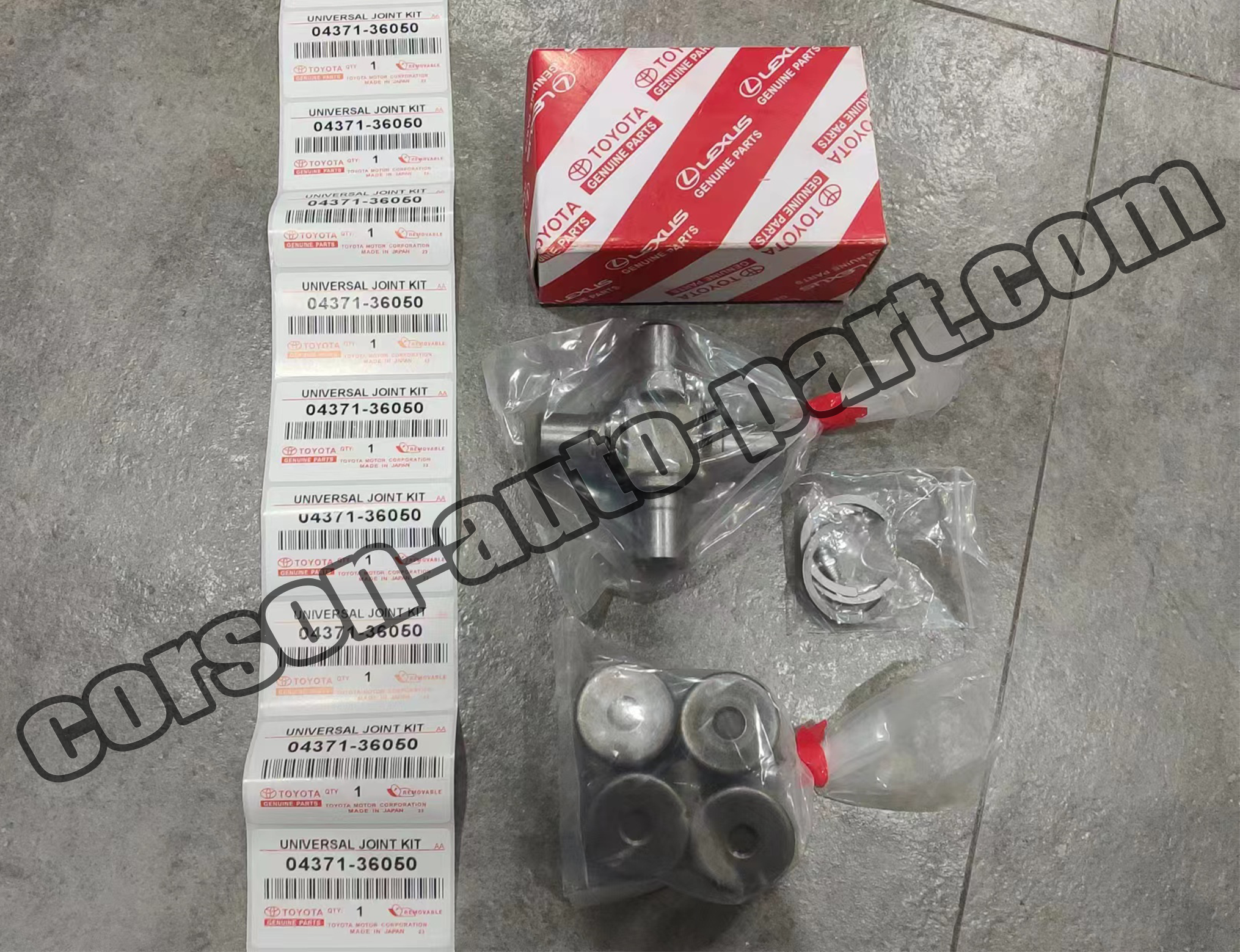 TOYOTA 04371-36050 Spider kit, universal joint(for propeller shaft)