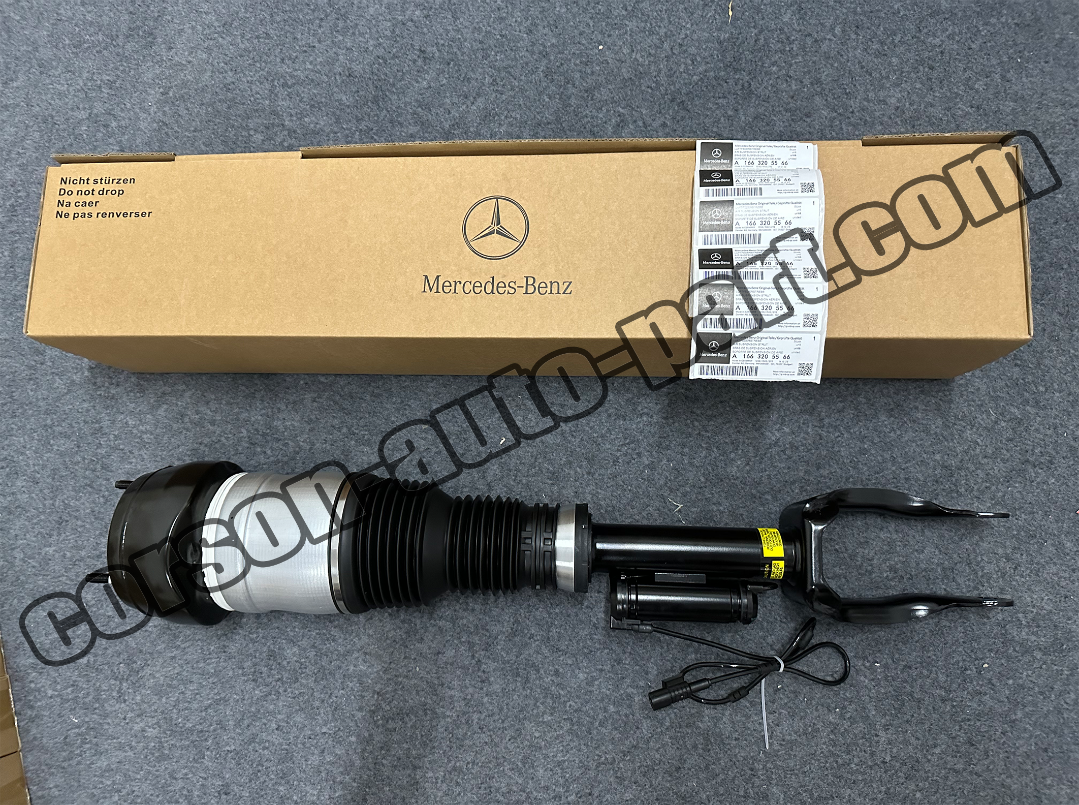 Mercedes-Benz A1663205566 Front Air Suspension Strut Left Side A1663206713 A1663207113