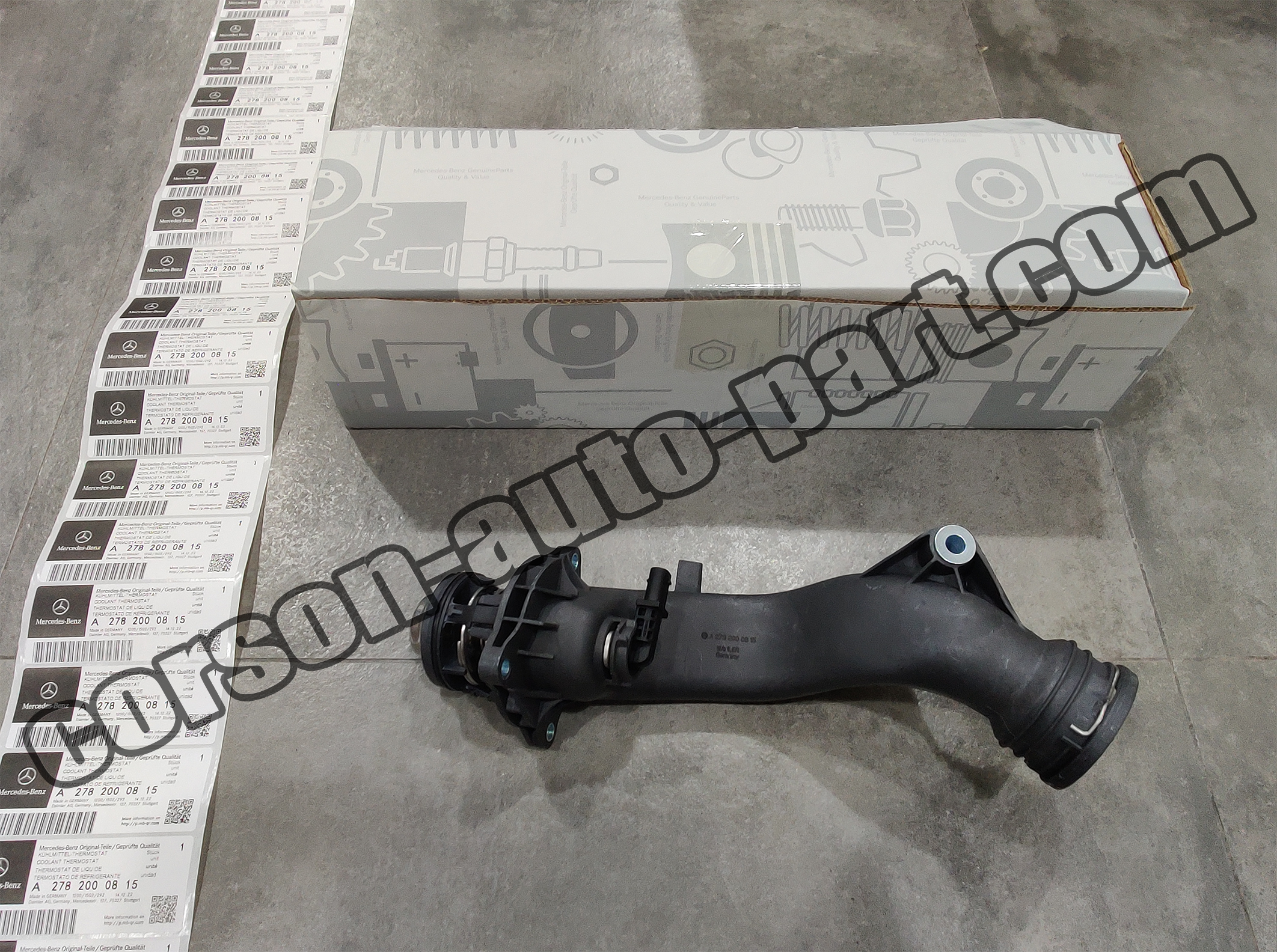 Mercedes-Benz A2782000815 Engine Coolant Thermostat Kit A2782000615 A2782000715