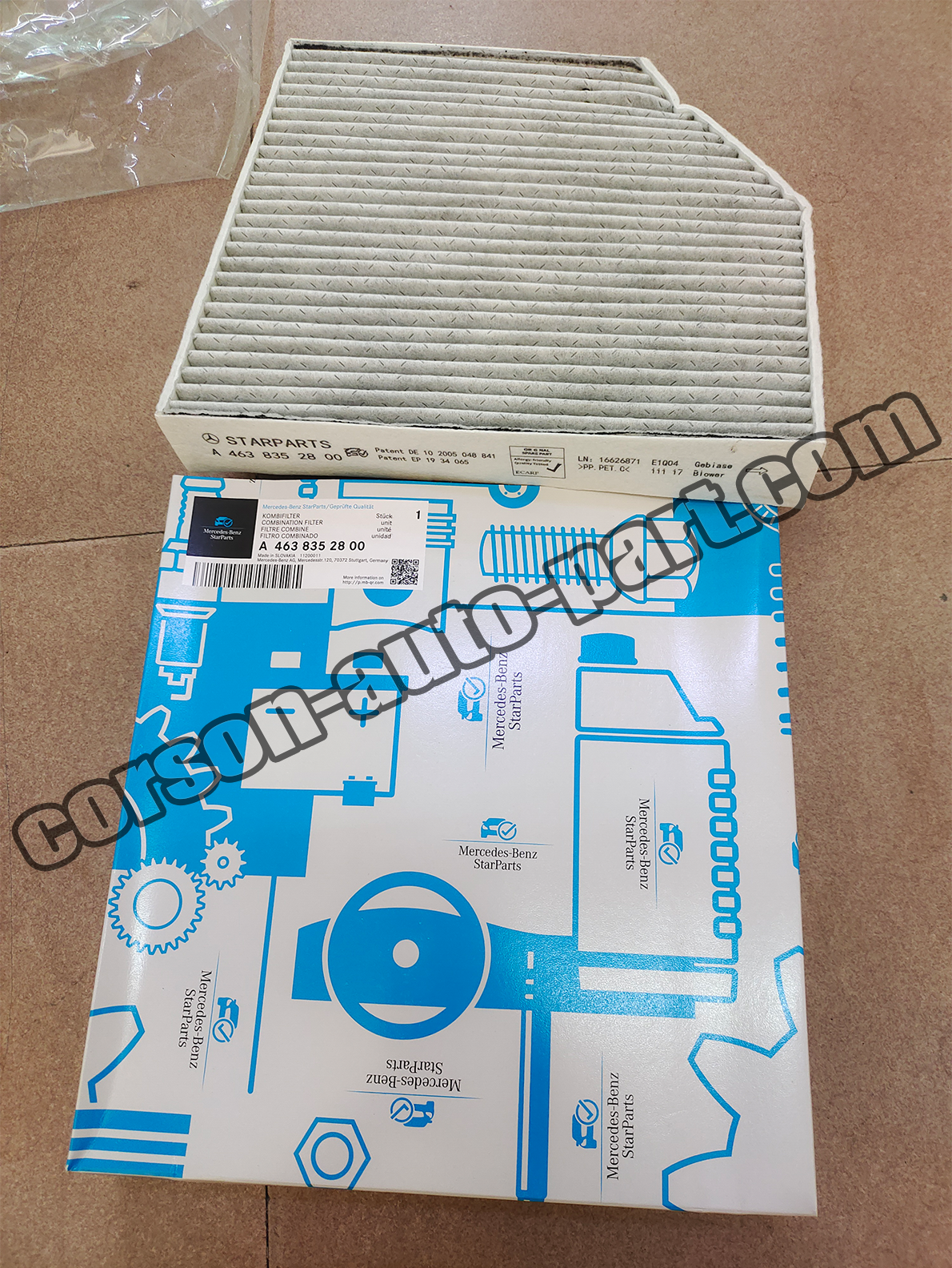 Mercedes-Benz A4638352800 Air Filter A2058350047 A2068351400