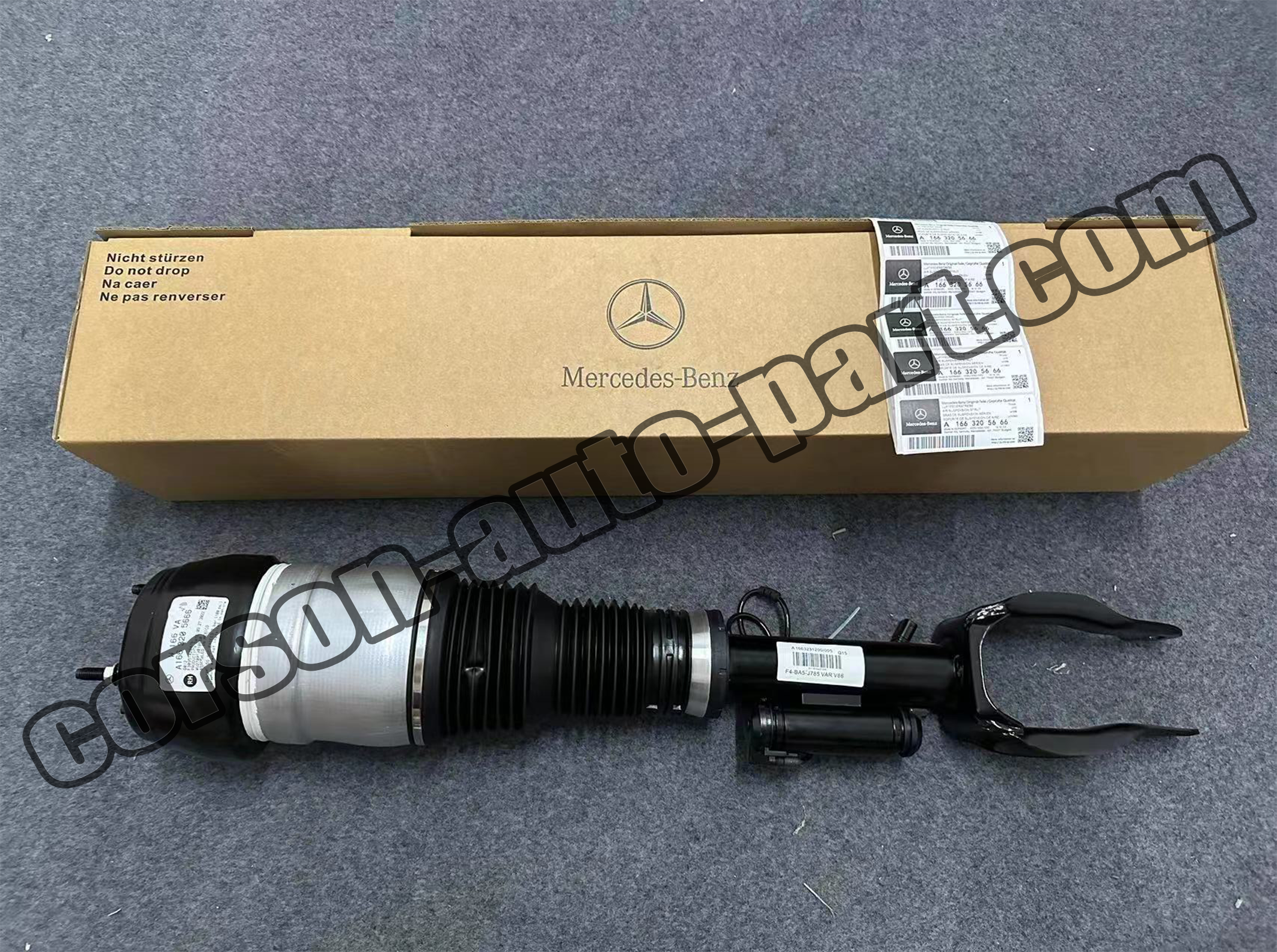 Mercedes-Benz A1663205666 Front RH Airmatic Shock Absorber A1663207213 A2923202600