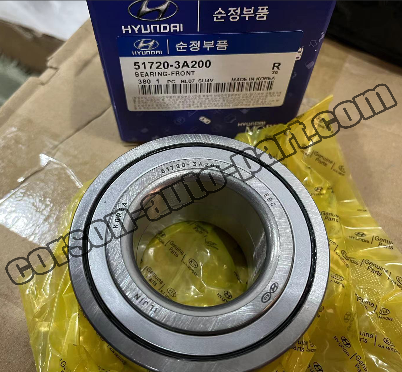 Hyundai 51720-3A200 Front Wheel Bearing 51718-3A000 51750-3K000