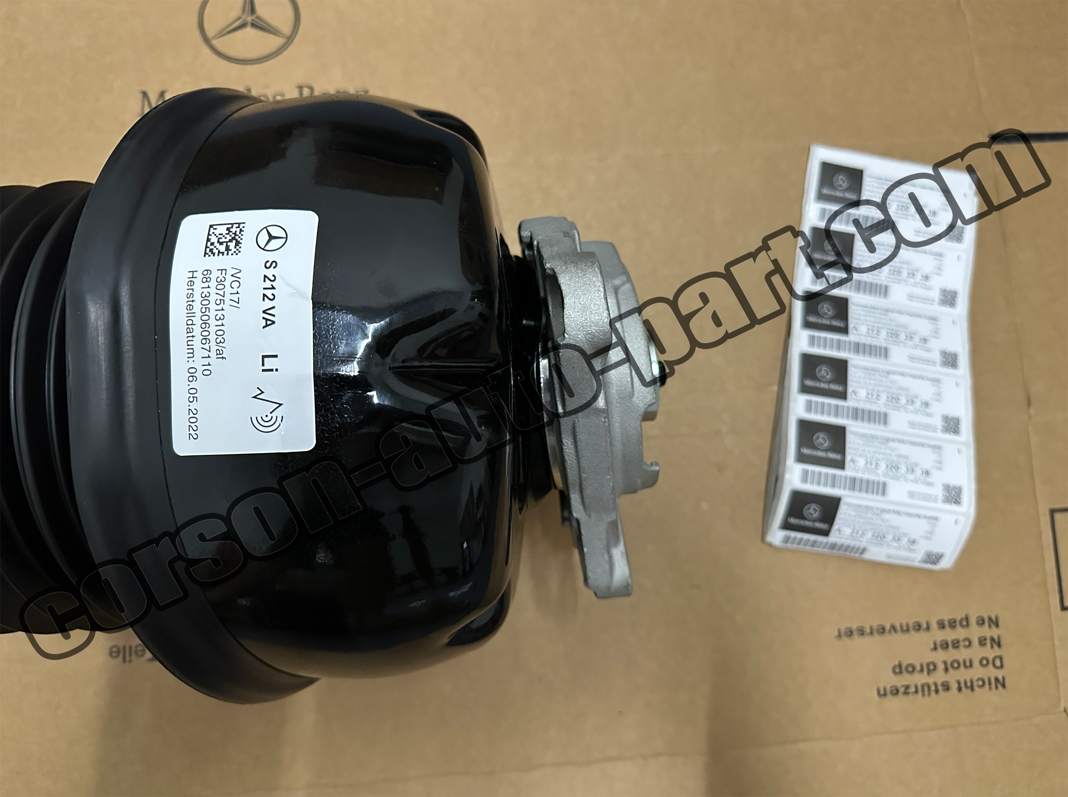 Mercedes-Benz A2123203338 Front Left Right Air Suspension Shock Absorber A2123201938