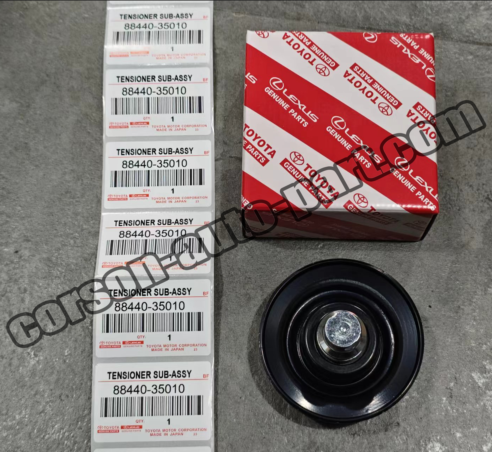 Toyota 88440-35010 Pulley Assembly, Idle 88440-35030 88440-60040