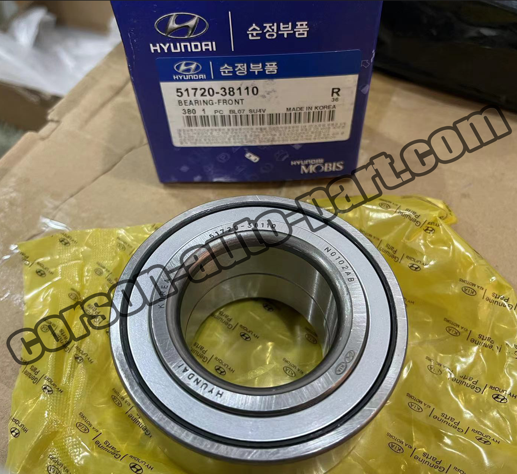 Hyundai 51720-38110 Front Wheel Bearing 51720-3A100 51720-3A101