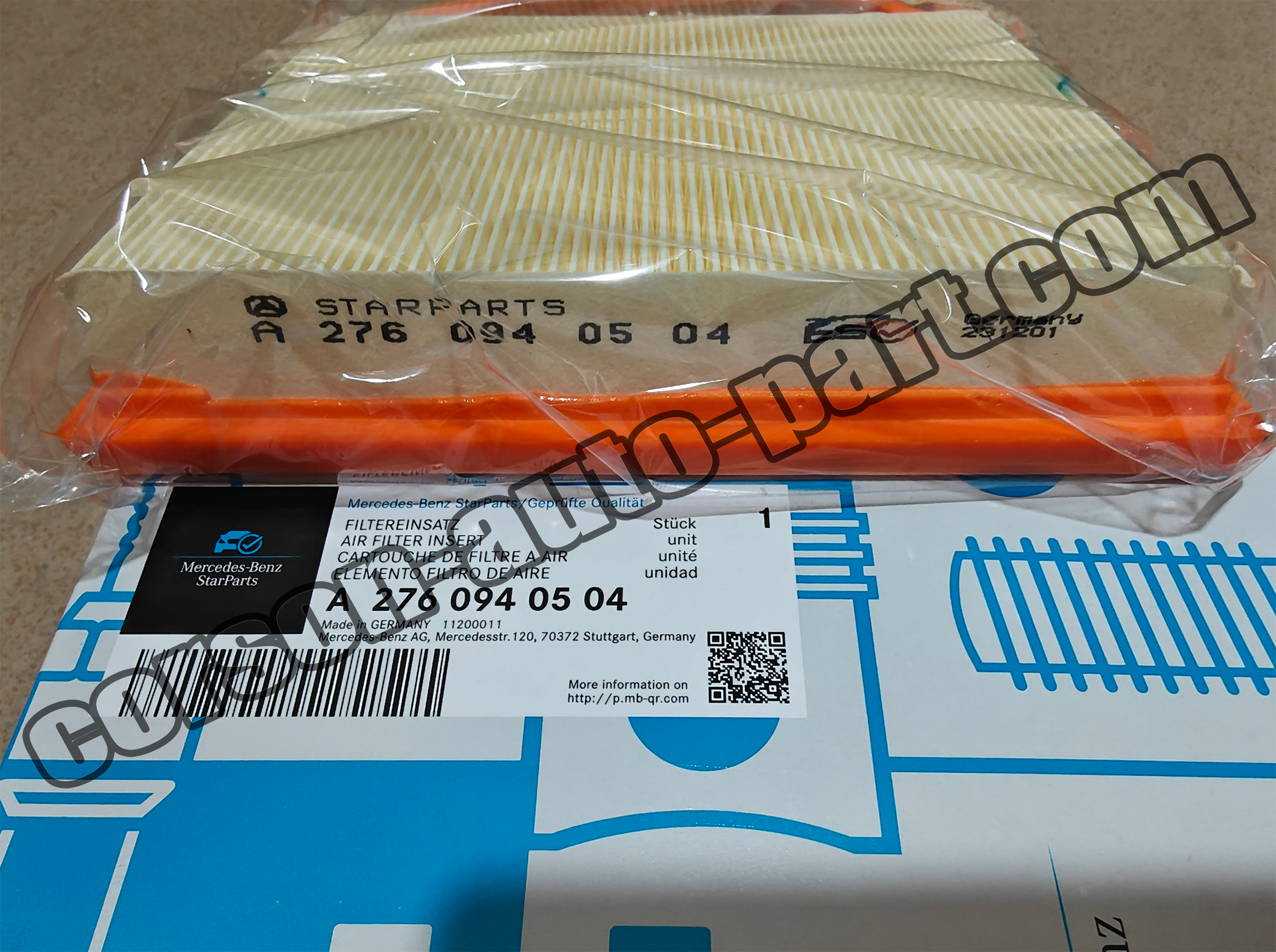 Mercedes-Benz A2760940504 Air filter