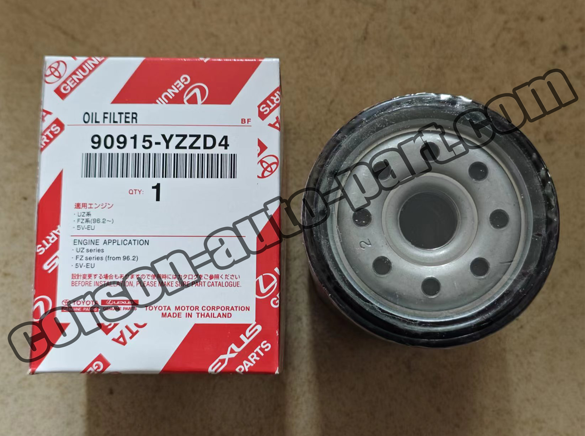 Toyota 90915-YZZD4 Filter, Oil 90915-20001 90915-Y22D2