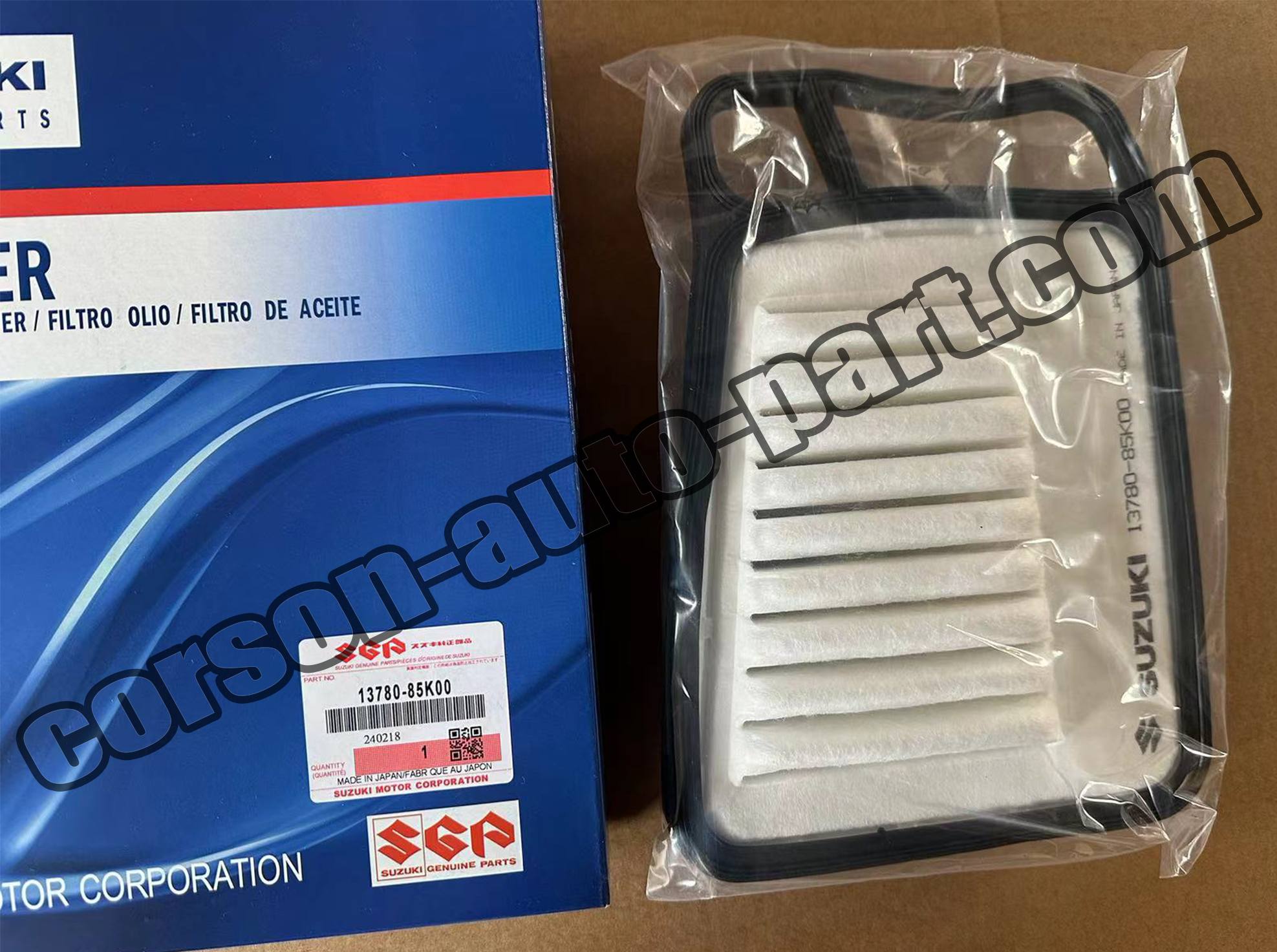 Suzuki 13780-85K00 Engine Air Filter