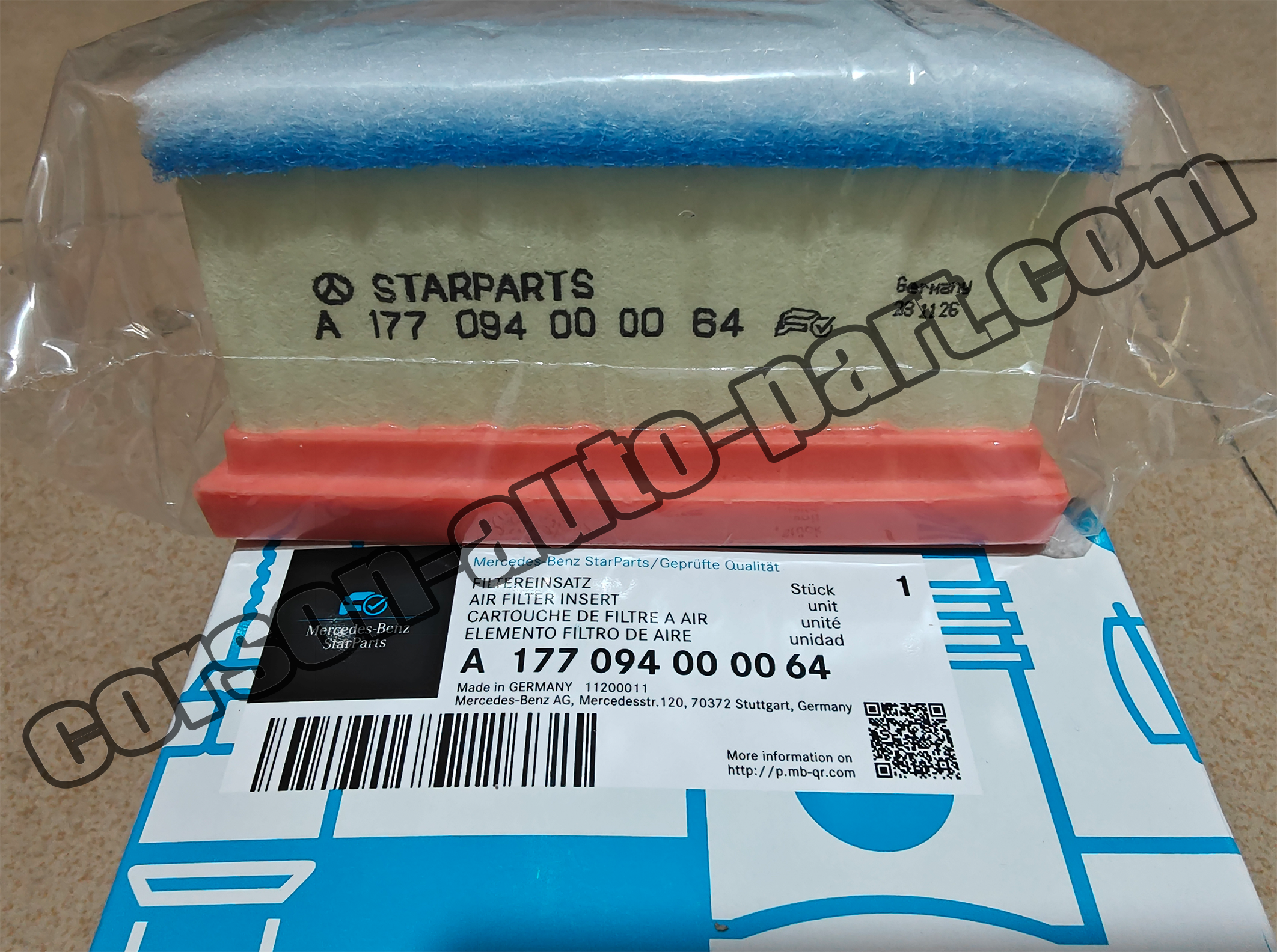 Mercedes-Benz A1770940000 Air filter