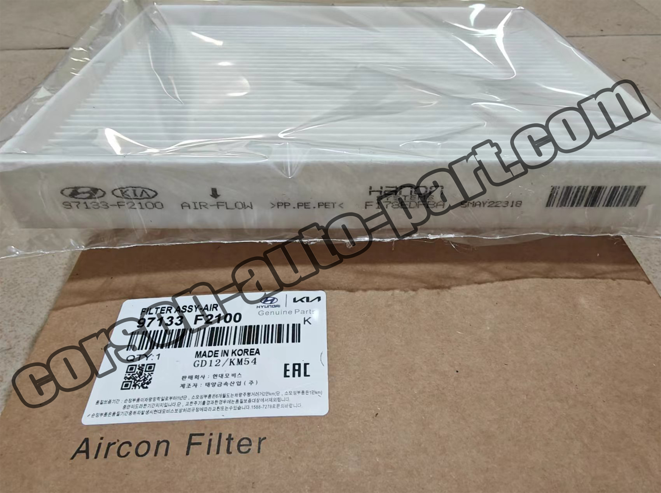 Hyundai 97133-F2100 Air Filter  97133-K4000 97133-2E260