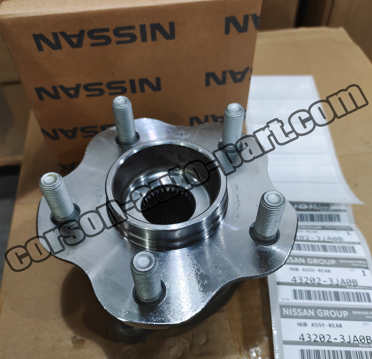 Nissan 43202-3JA0B Hub Assy-Rear 43202-3JA1B 43202-1AA0B 43202-JP20A