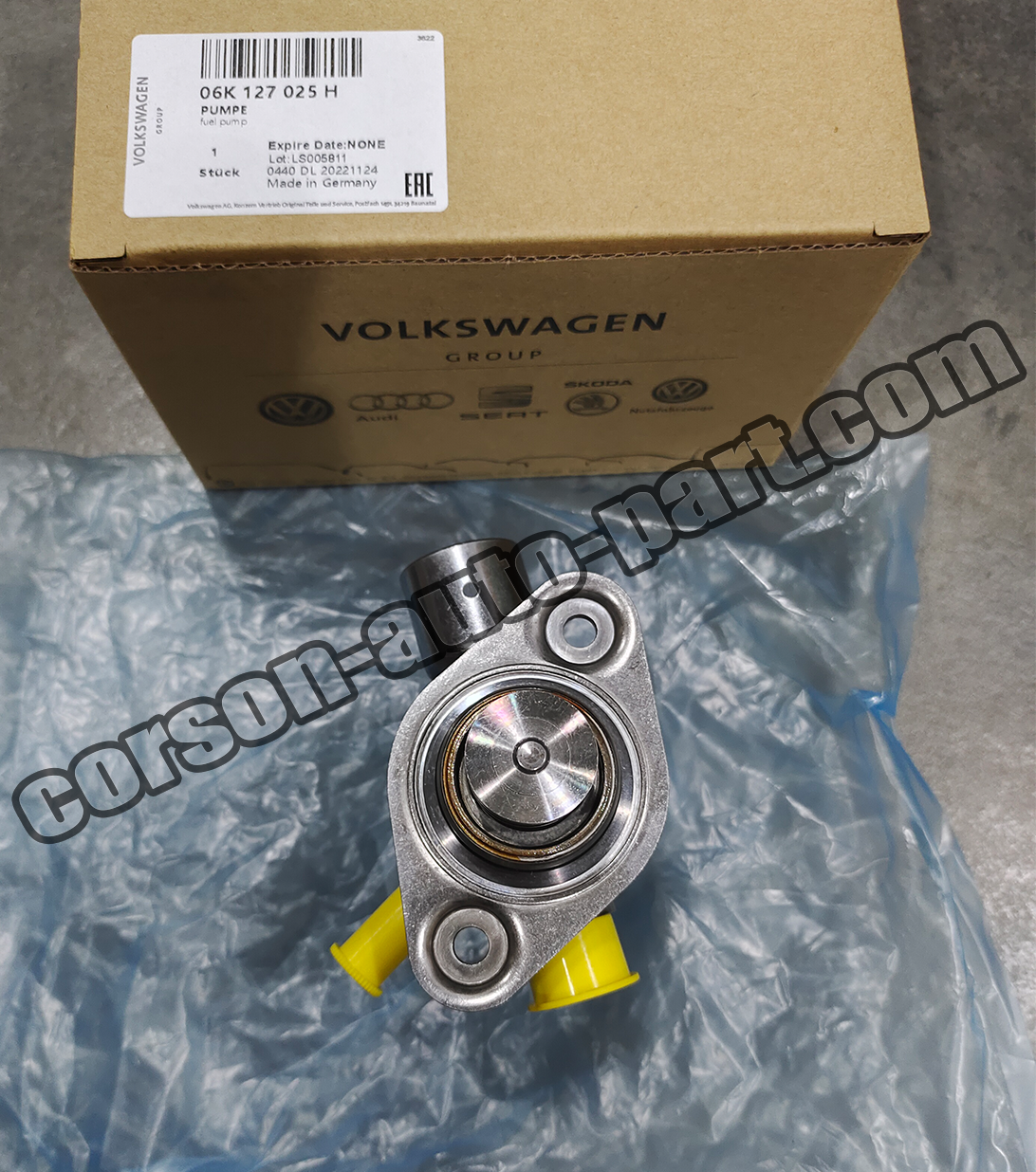 VOLKSWAGEN 06K127025H High Pressure Fuel Pump 06K127025A