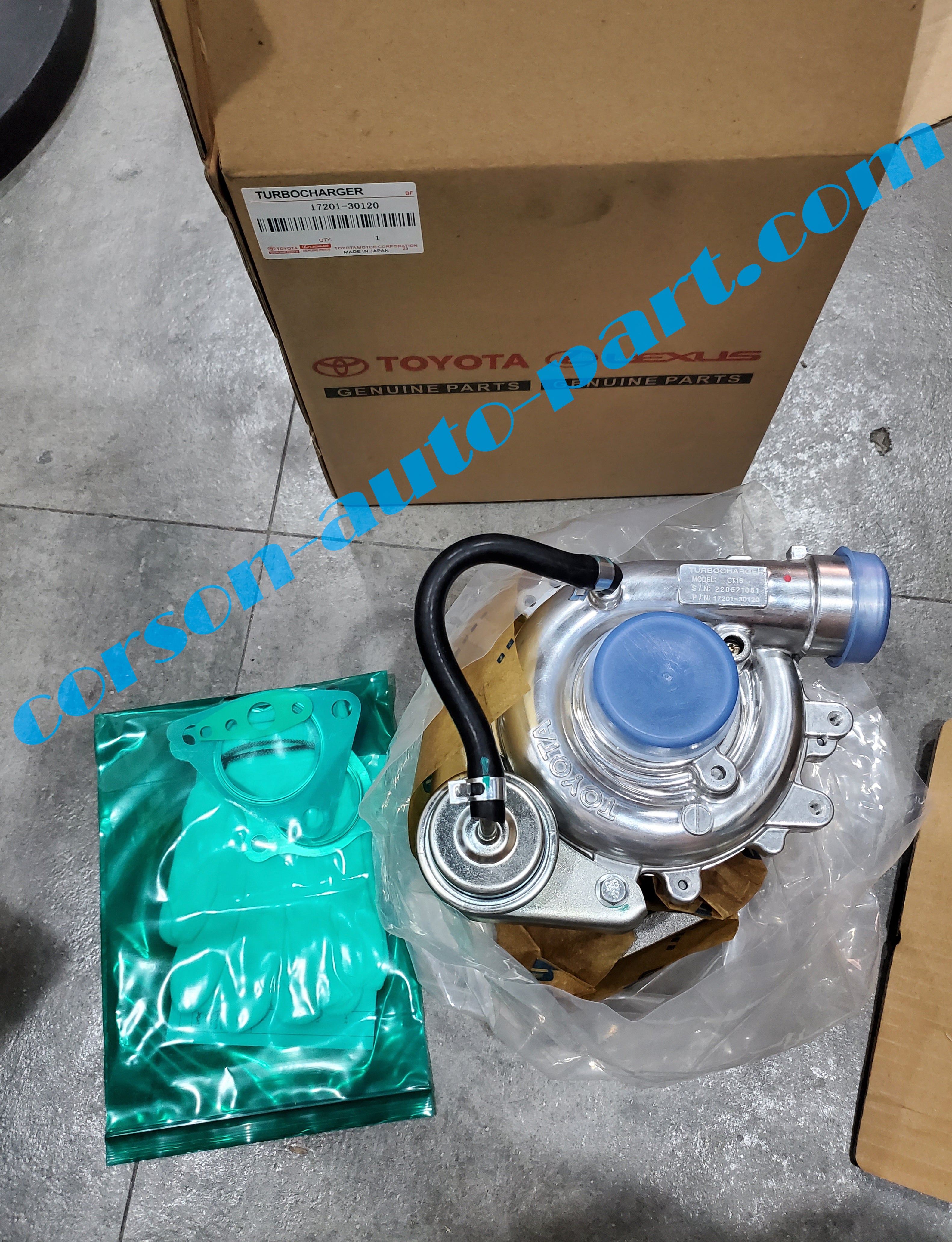 TOYOTA TURBOCHARGER 17201-30120