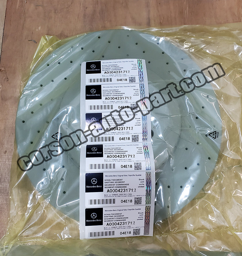 Genuine Mercedes Disc Brake Rotor; Rear | 0004231712