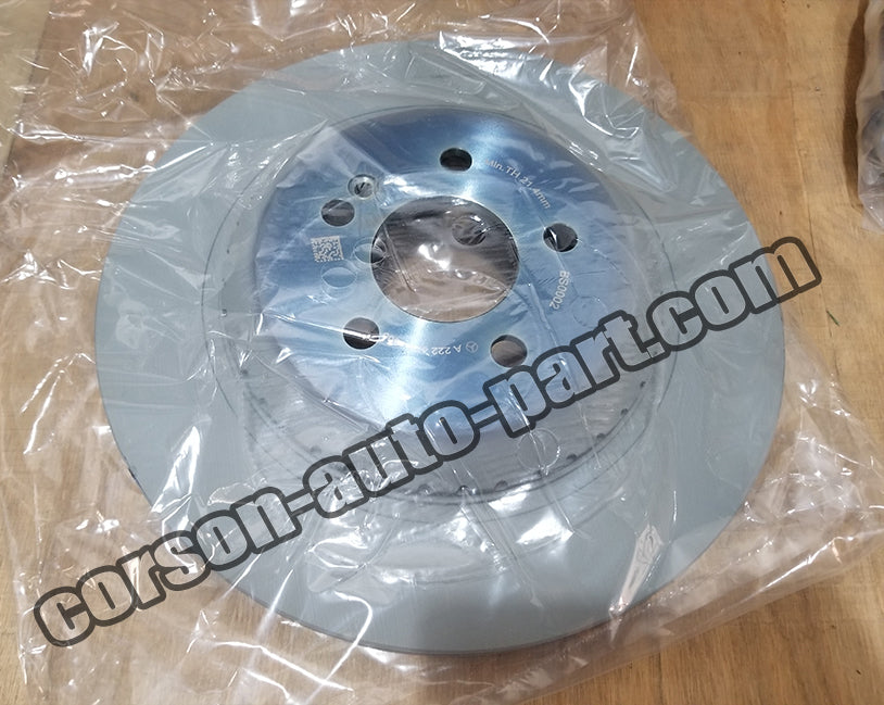 Genuine Mercedes Disc Brake Rotor; Rear SKU: 130051-MB-2224231300 | 2224231300