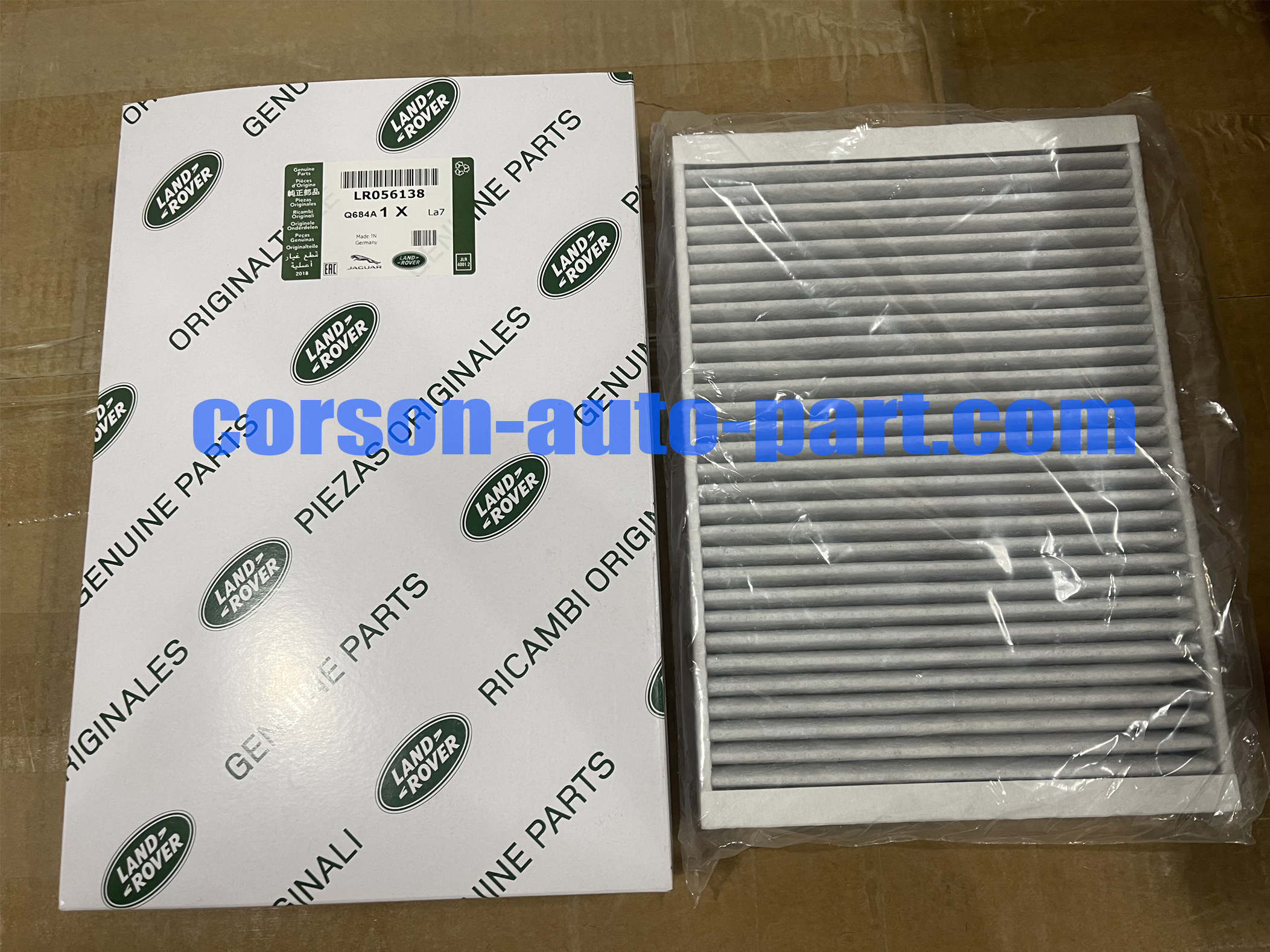 Land Rover LR056138 Cabin Air Filter  6g9n-19n619-ba  lr000901  lr019589