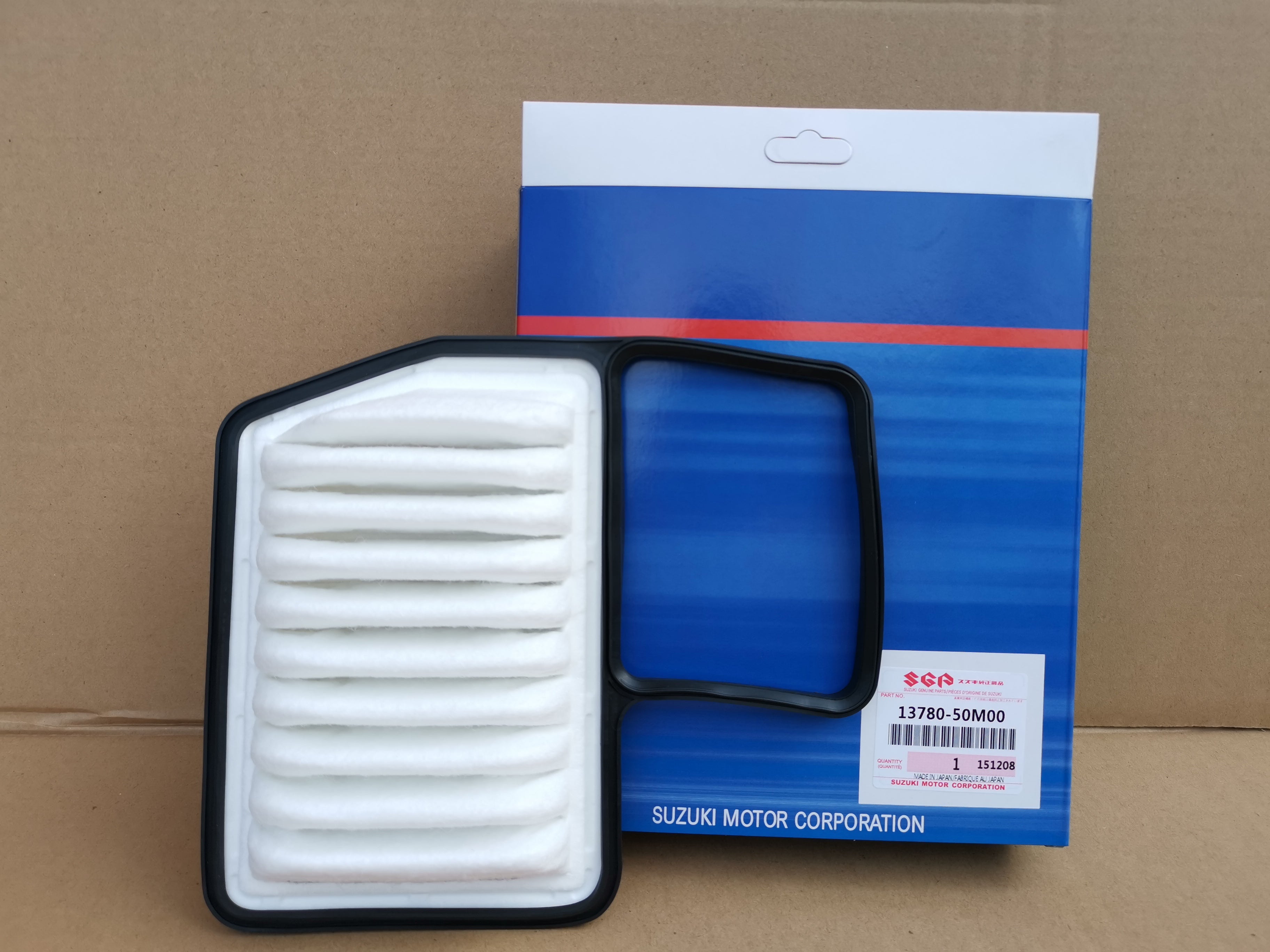 AIR FILTER Suzuki 13780-50M00