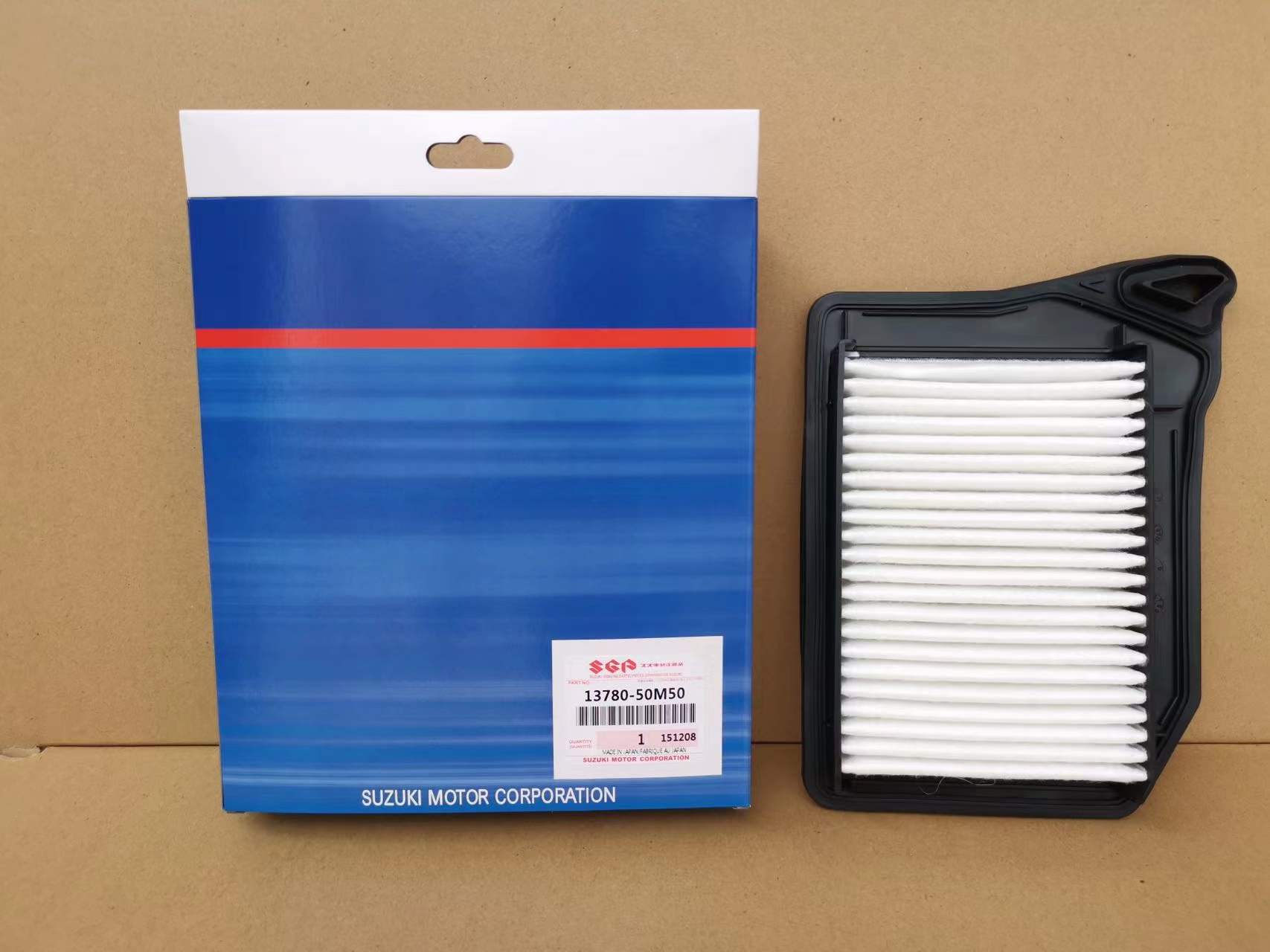 AIR FILTER 13780-50M50 FOR SUZUKI