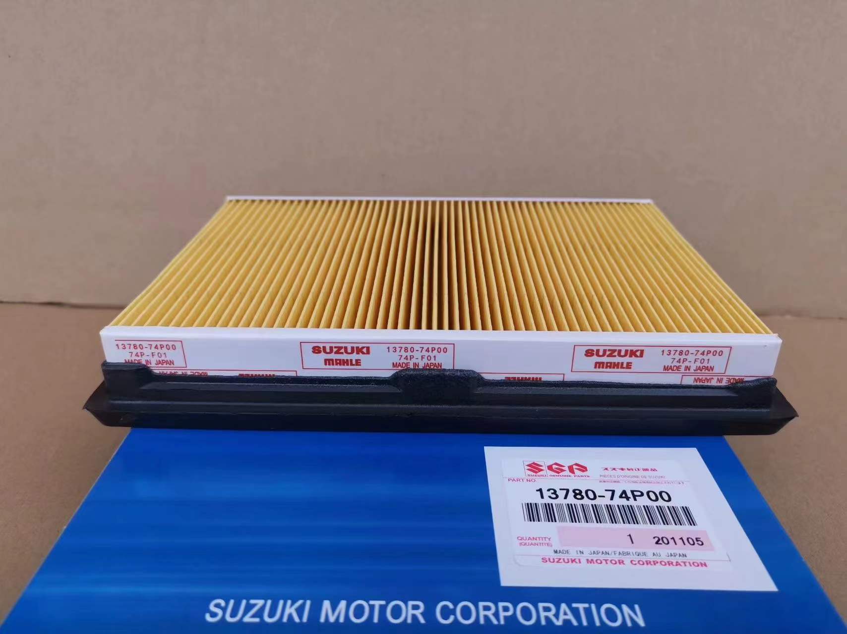 SUZUKI  AIR FILTER 13780-74P00