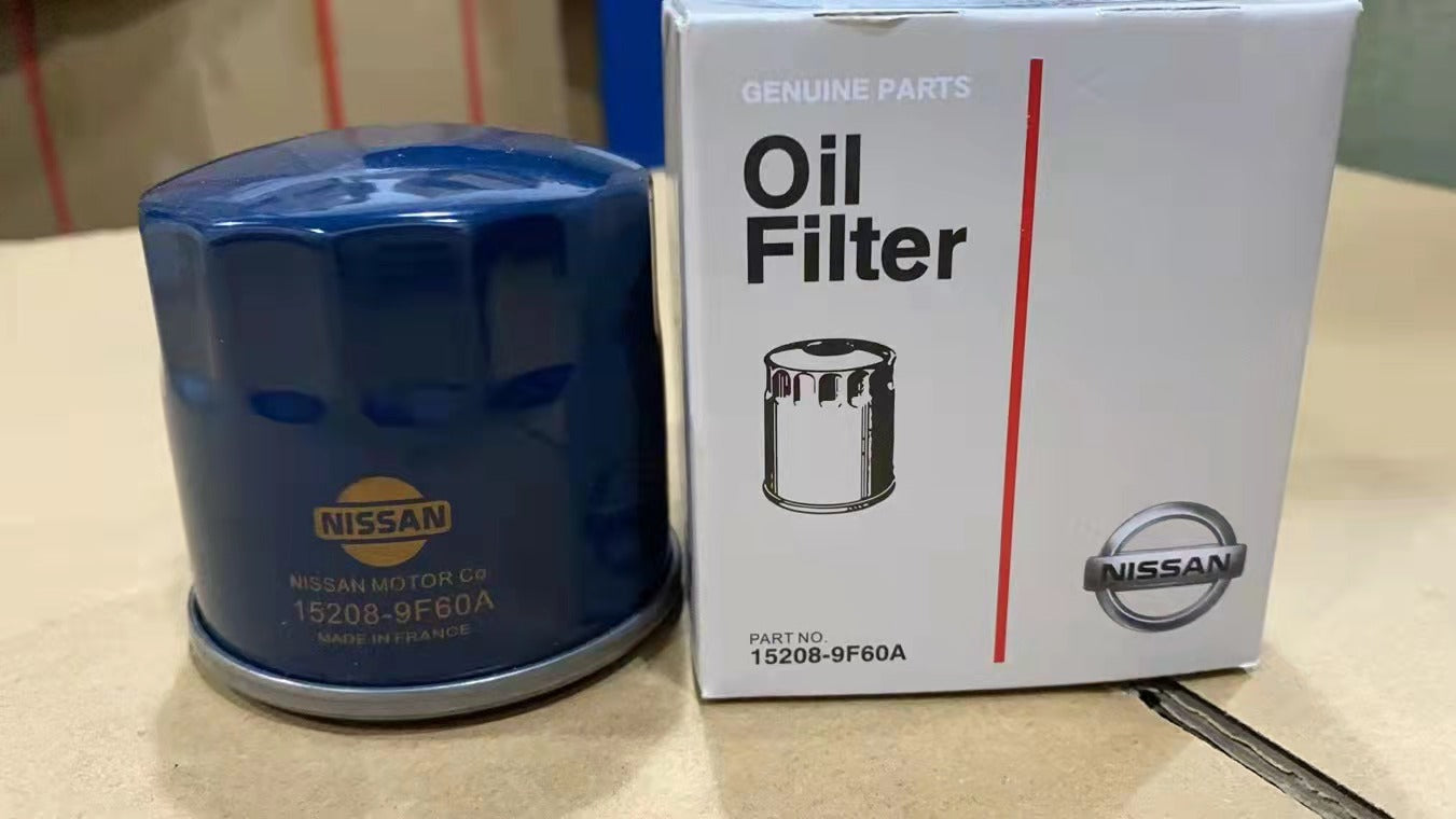 Original Auto Parts Car Oil Filter 15208-9F60A for Teana X-trail Cube Tiida NV200 FX G EX