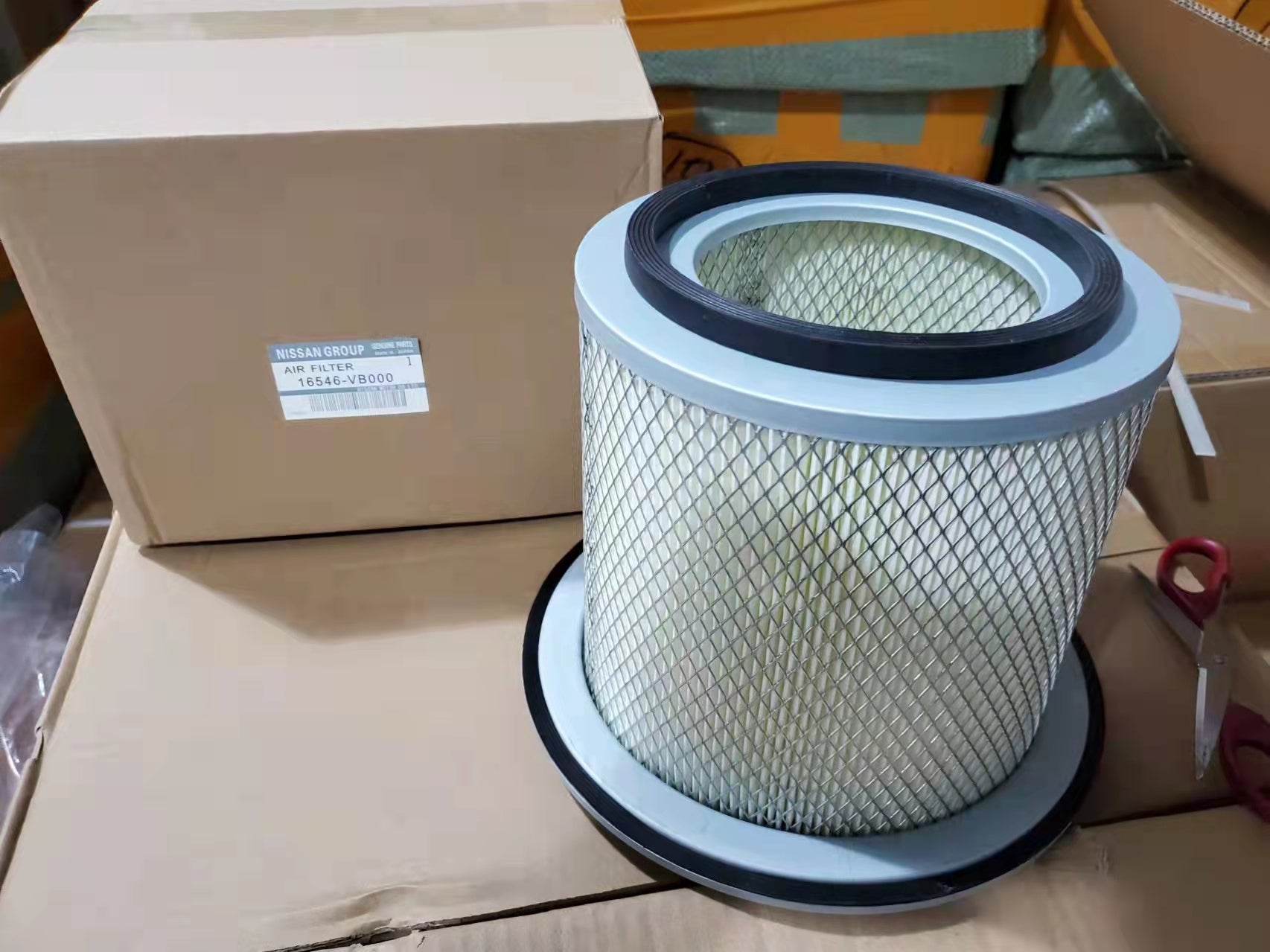 NISSAN 16546-VB000; AIR FILTERS