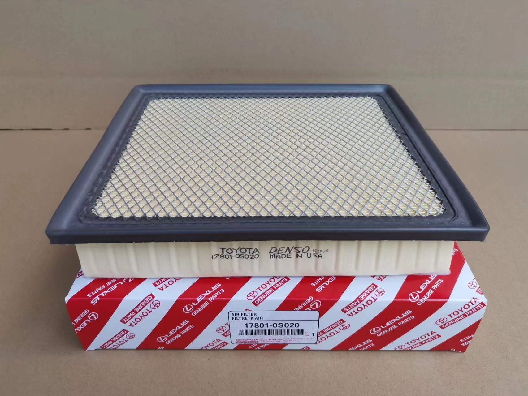 17801-0S020 Genuine Toyota Air Filter