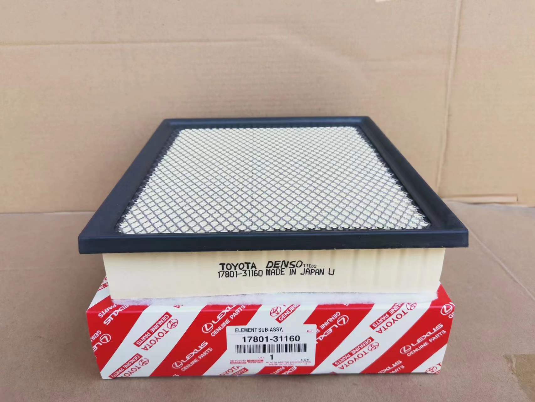 17801-31160 AIR FILTER FOR TOYOTA