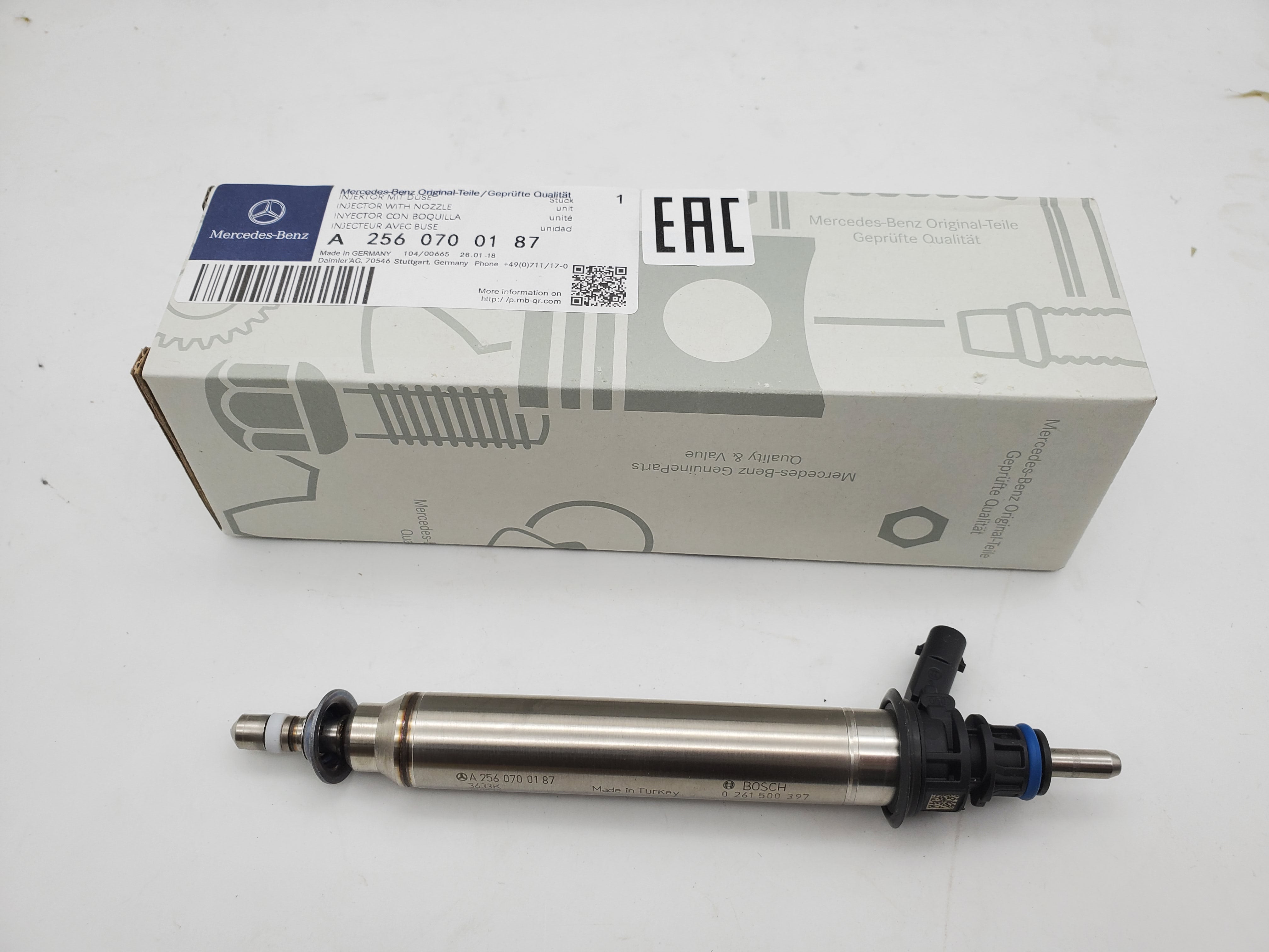 Mercedes-Benz Genuine Remanufactured Injector With 256-070-01-87