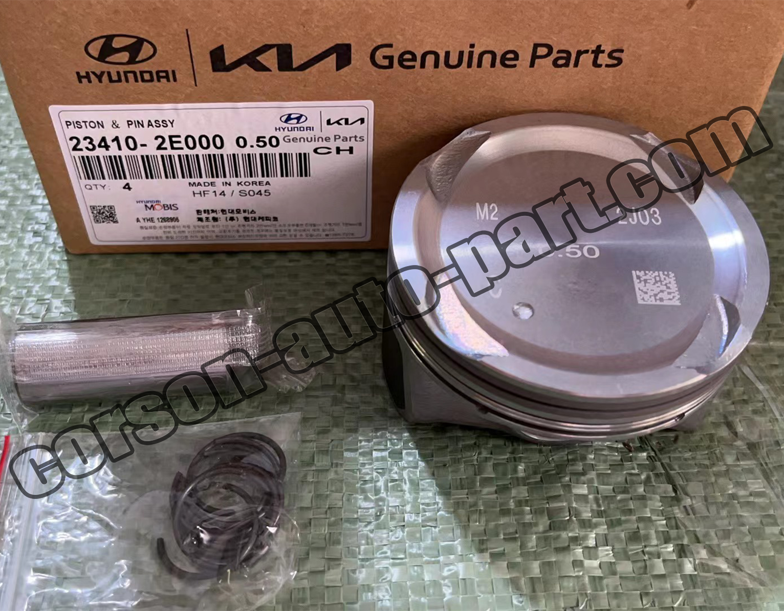 Hyundai 23410-2E000 Piston & Pin & Snap Ring Assembly