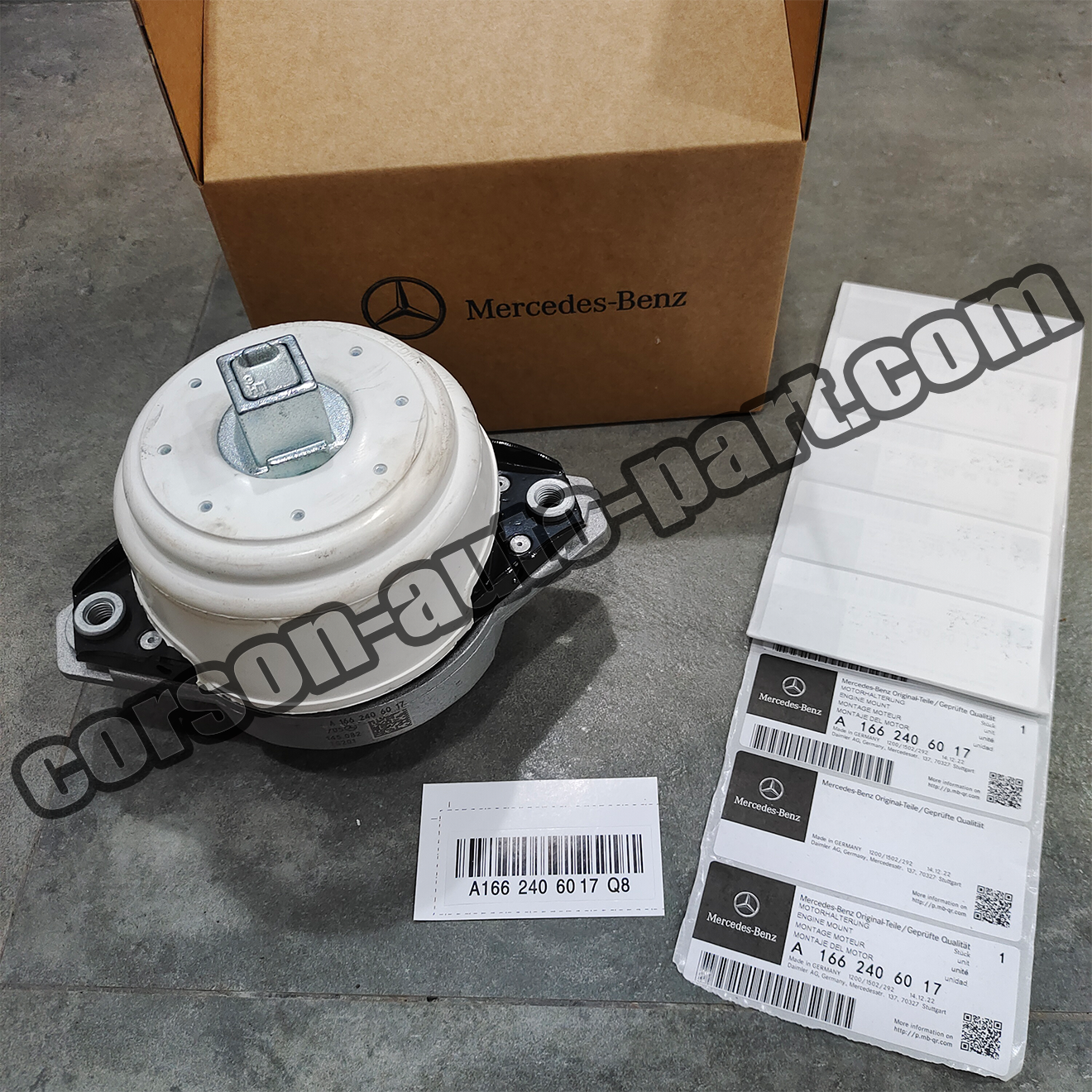 Mercedes-Benz A1662406017 Engine support rubber pad(left)