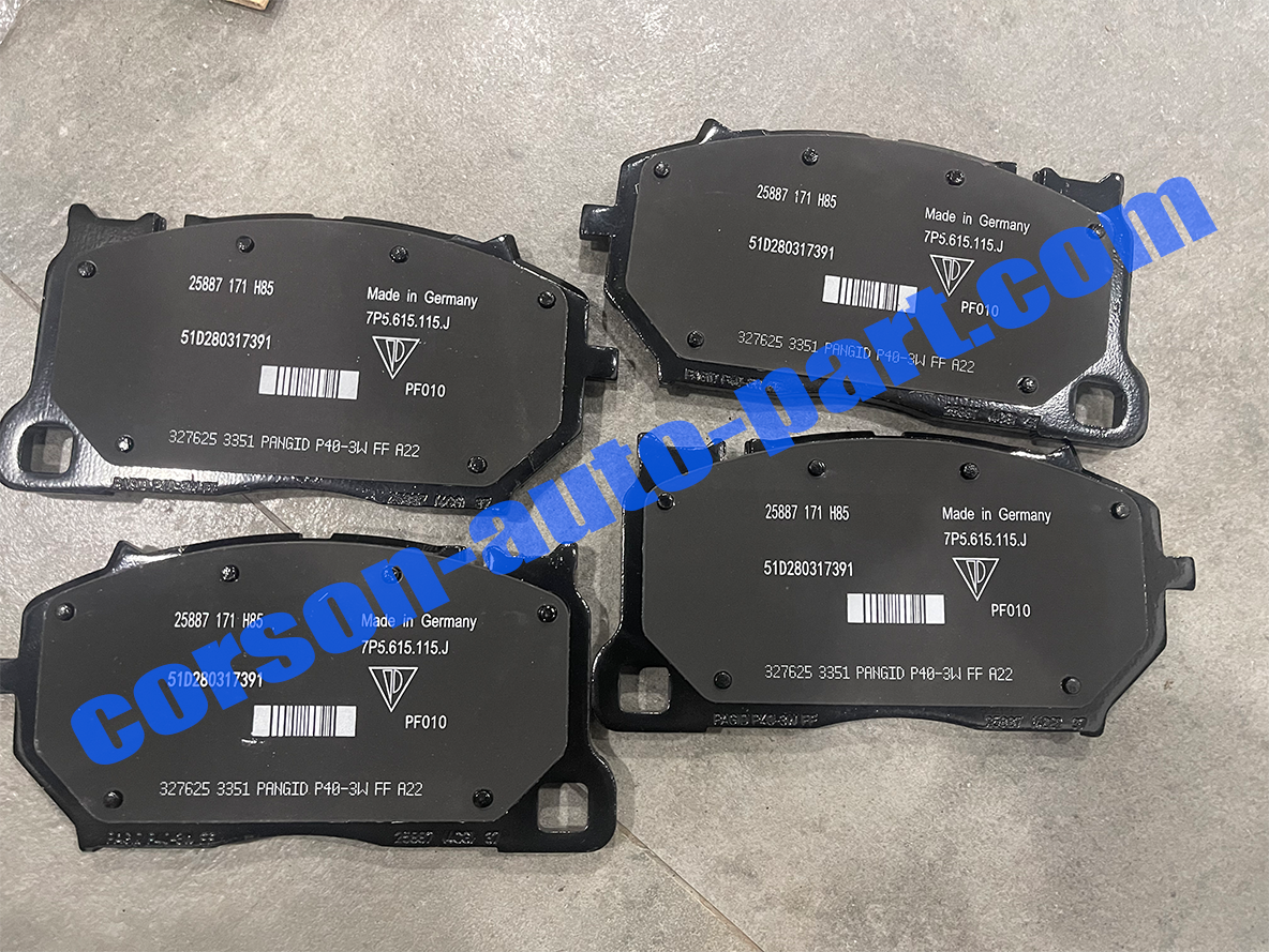 Brake Pads  9Y0698151AE  9Y0698151AD