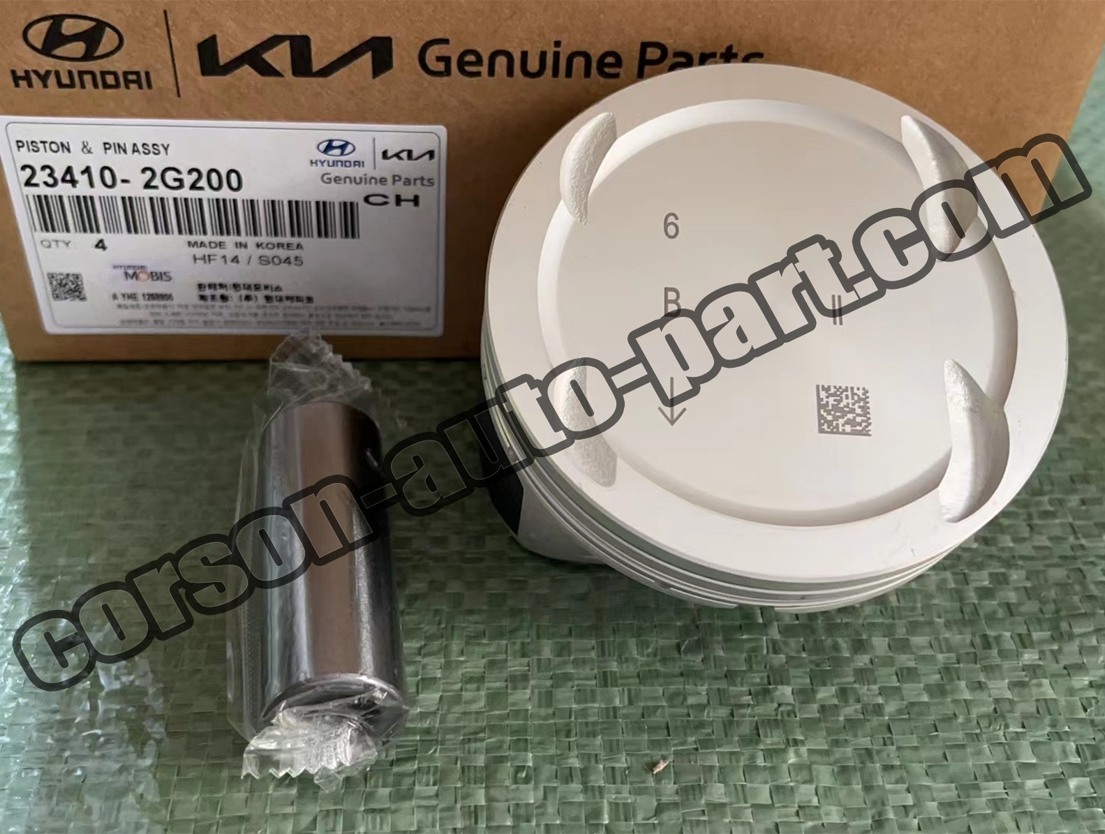 Hyundai 23410-2G200 Piston & Pin Assembly  23410-2G210  23410-2G211  23410-2G220