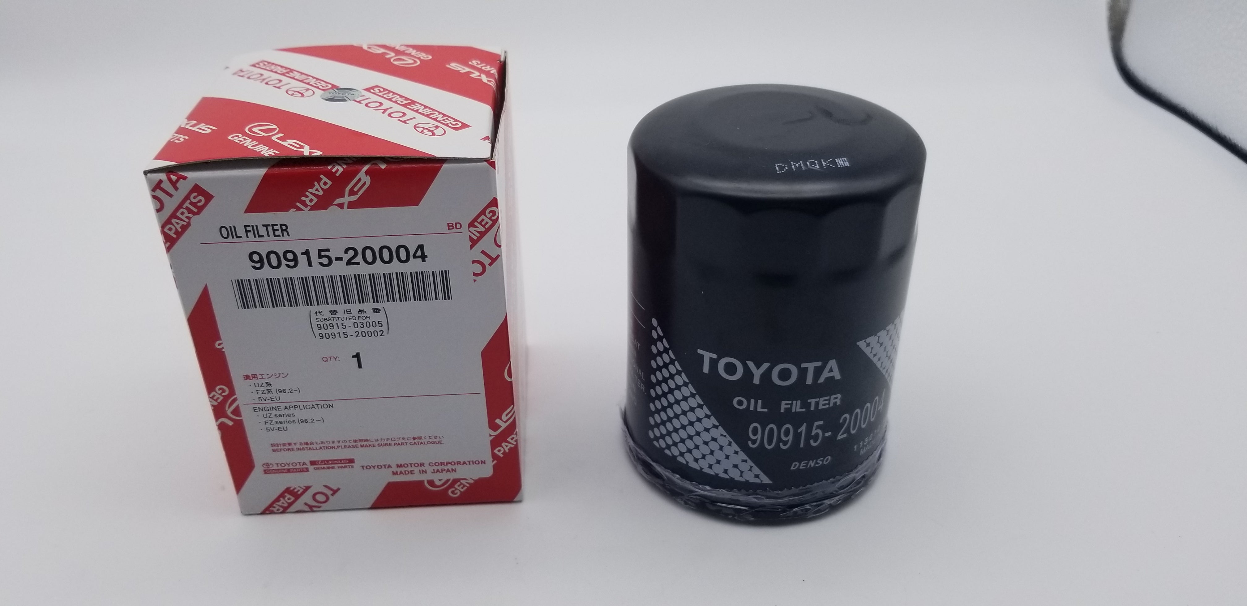 Toyota 90915-20004 Filter, Oil 1999-2016