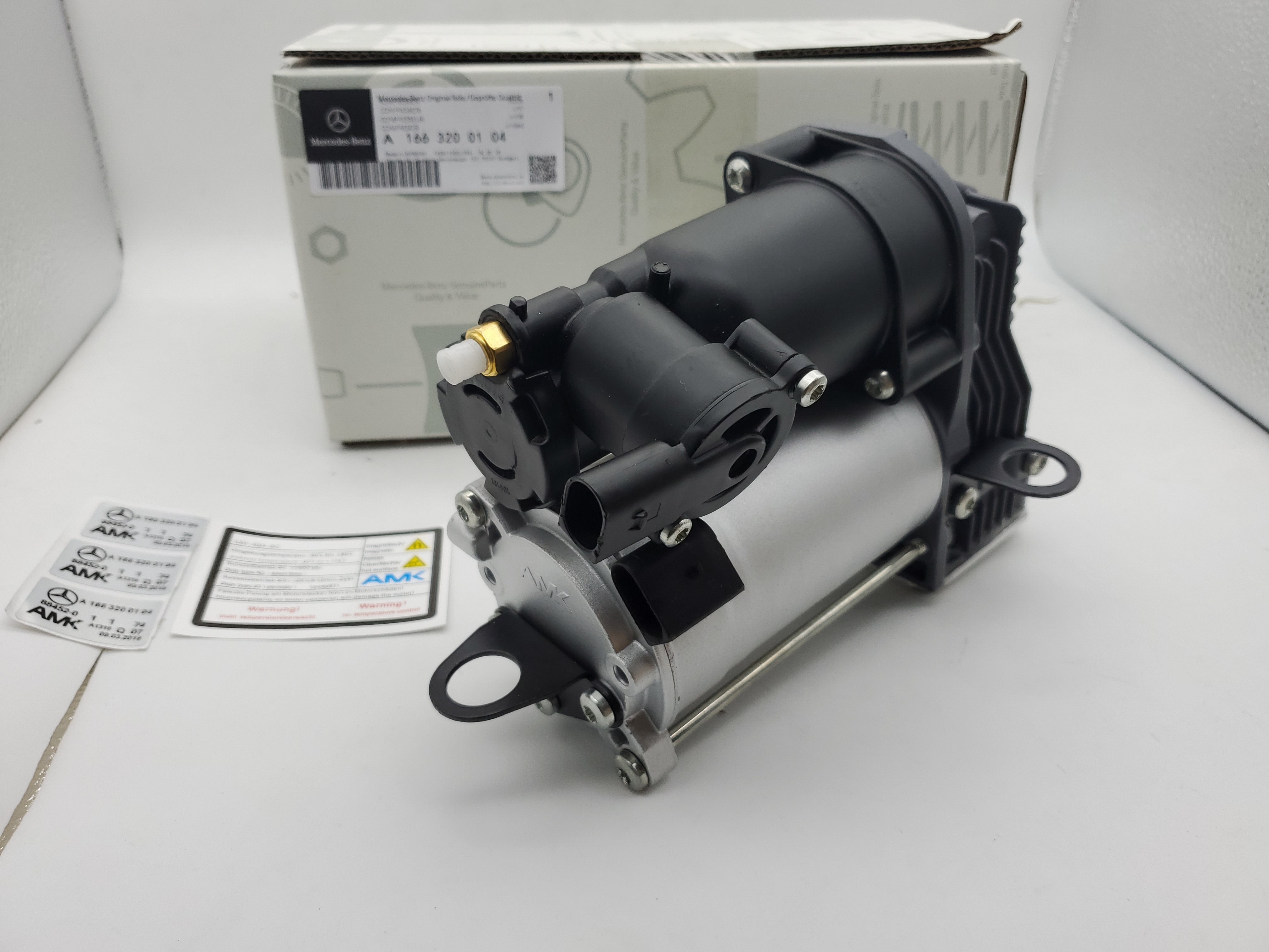 Mercedes Suspension Air Compressor OE Supplier 166-320-01-04 1663200104 166 320 01 04 166.320.01.04 | Pelican Parts