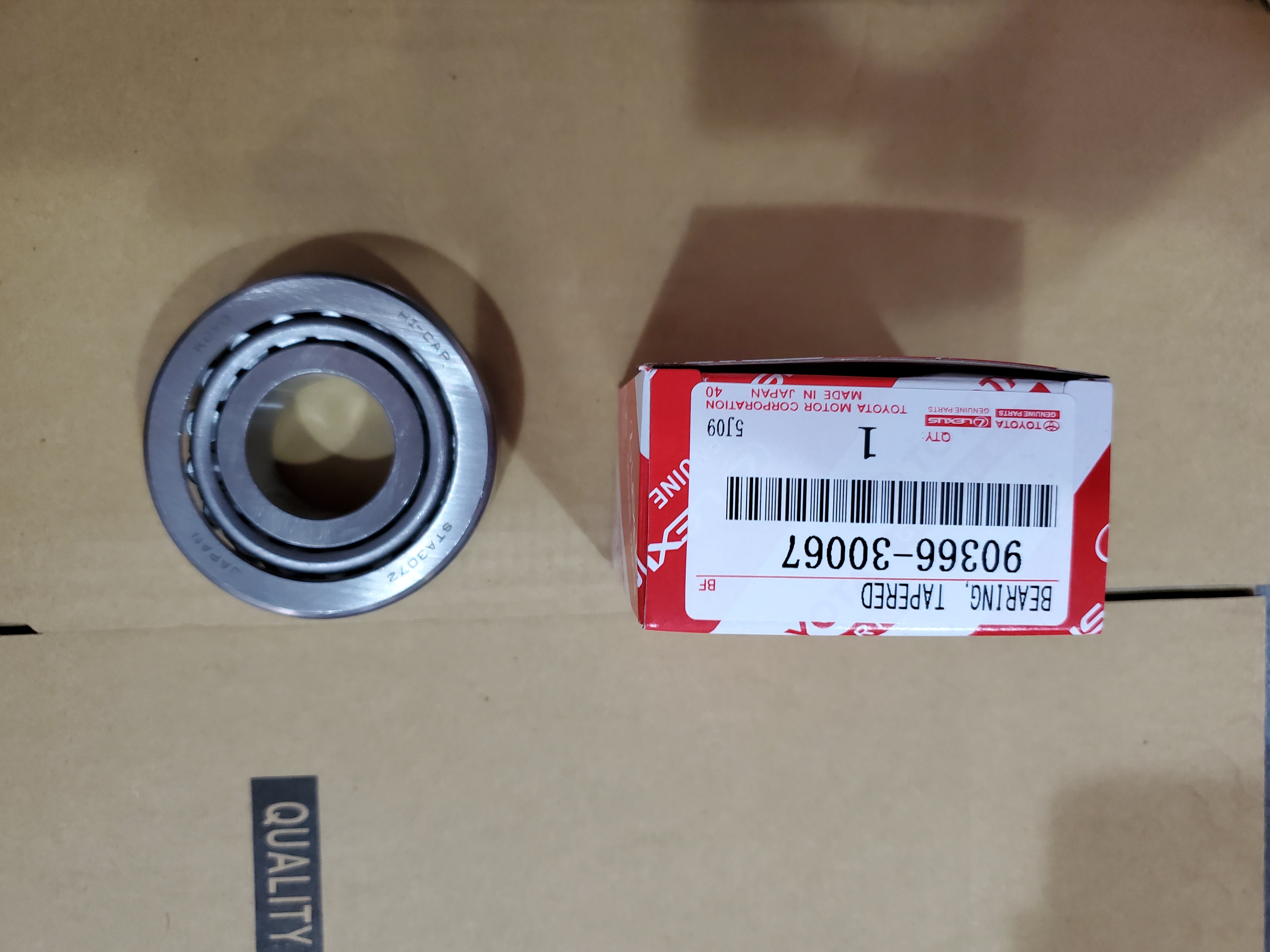 Toyota 90366-30067Bearing, Tapered Roller