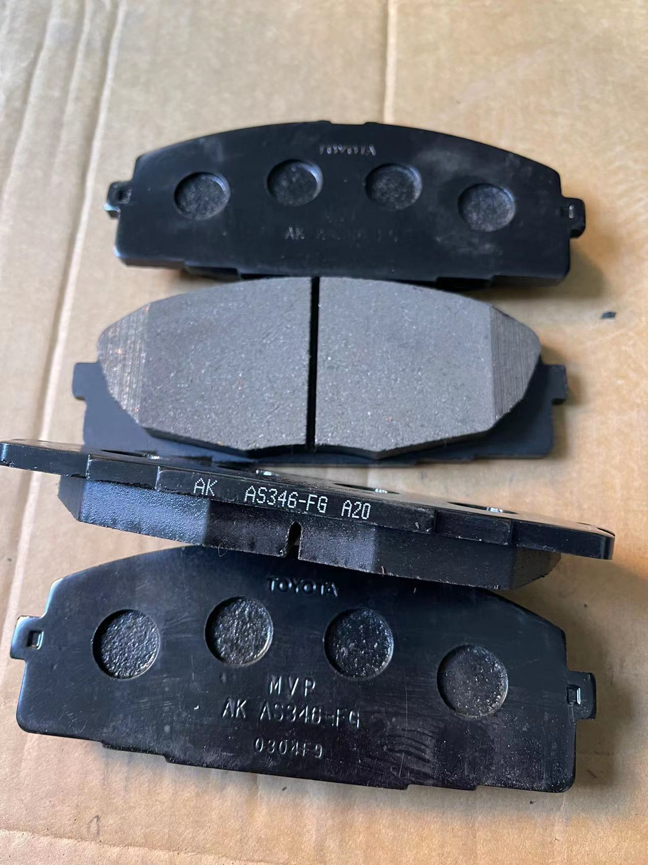 04465-YZZE9 Toyota OEM Genuine BRAKE PAD KIT