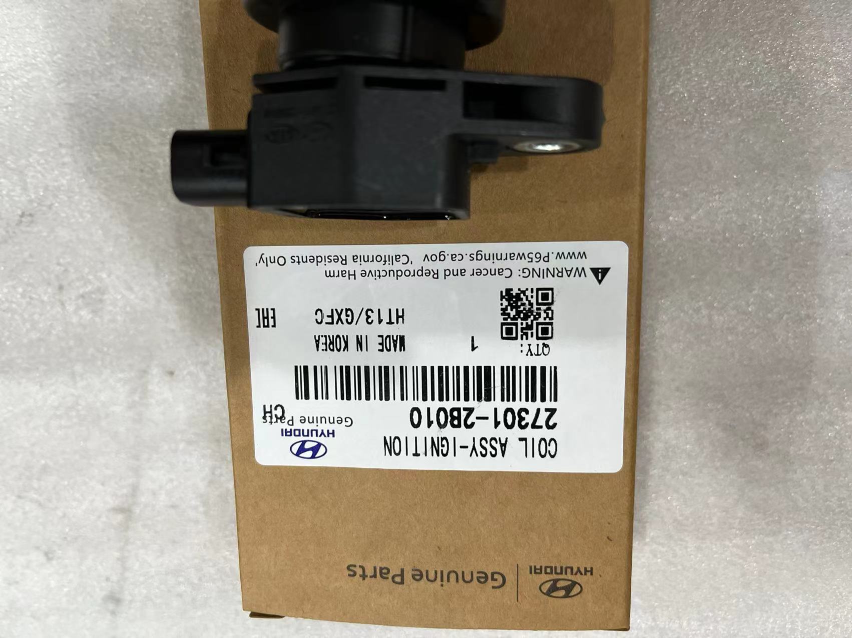 Auto Engine Ignition Coil For Hyundai27301-2B010