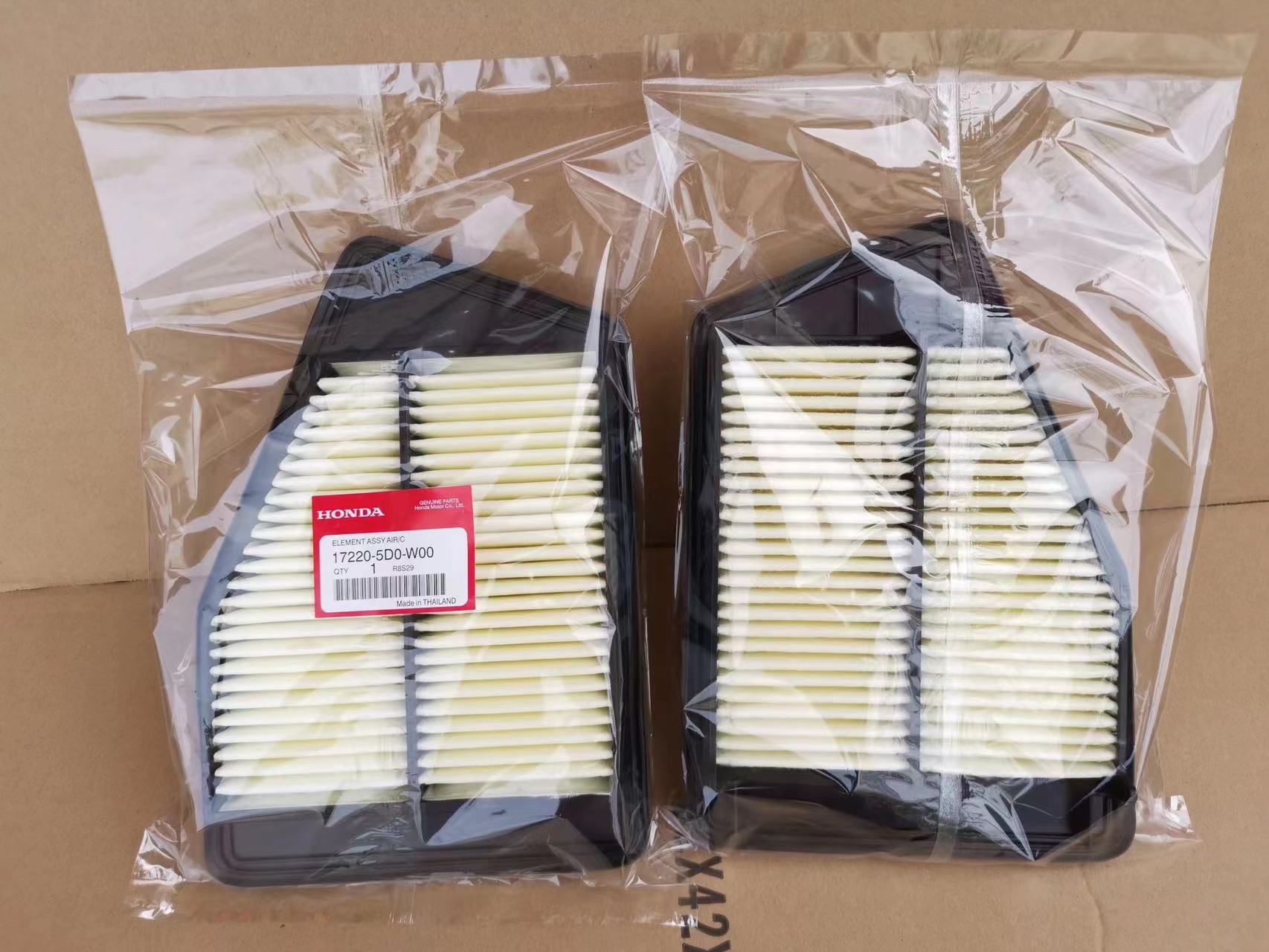 High quality air filter for honda 17220-5D0-W00 air filter