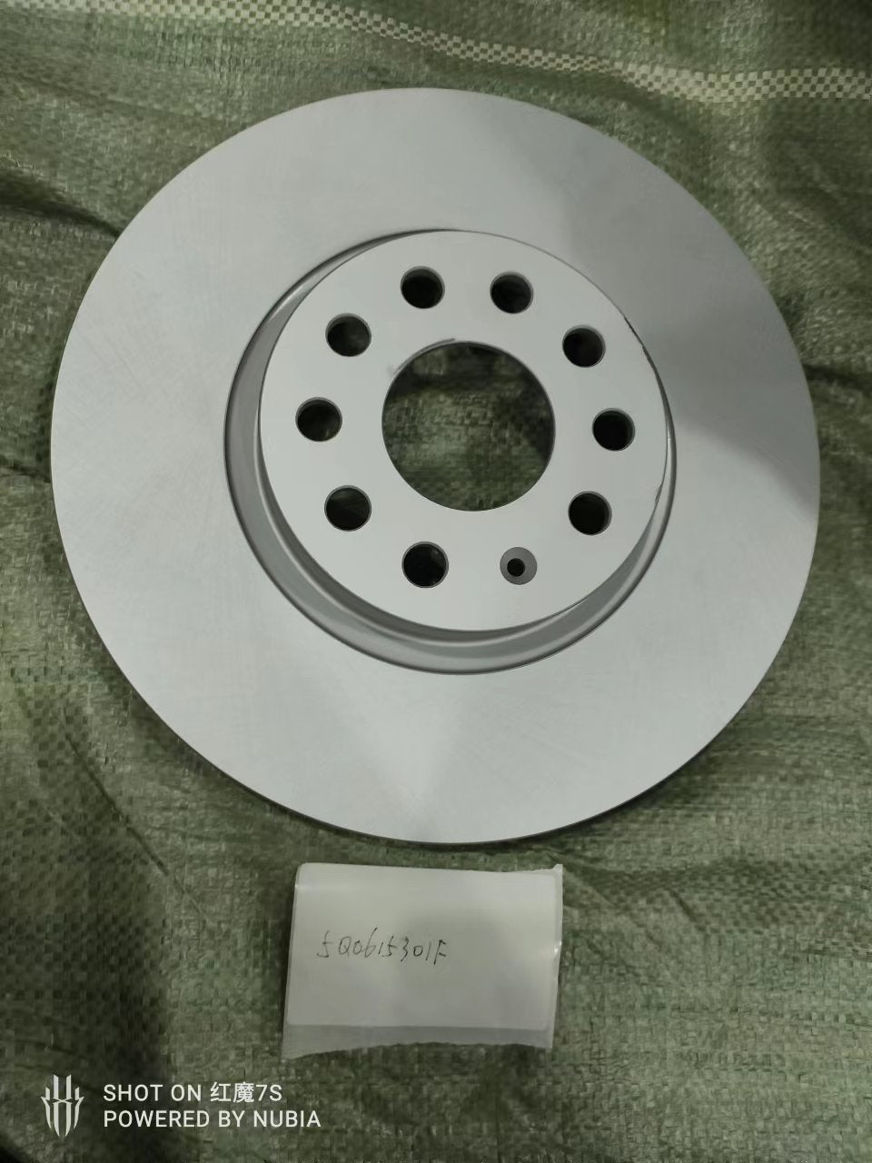 5Q0615301F Disk Rotor Drilled Slotted Floating Brake Disc