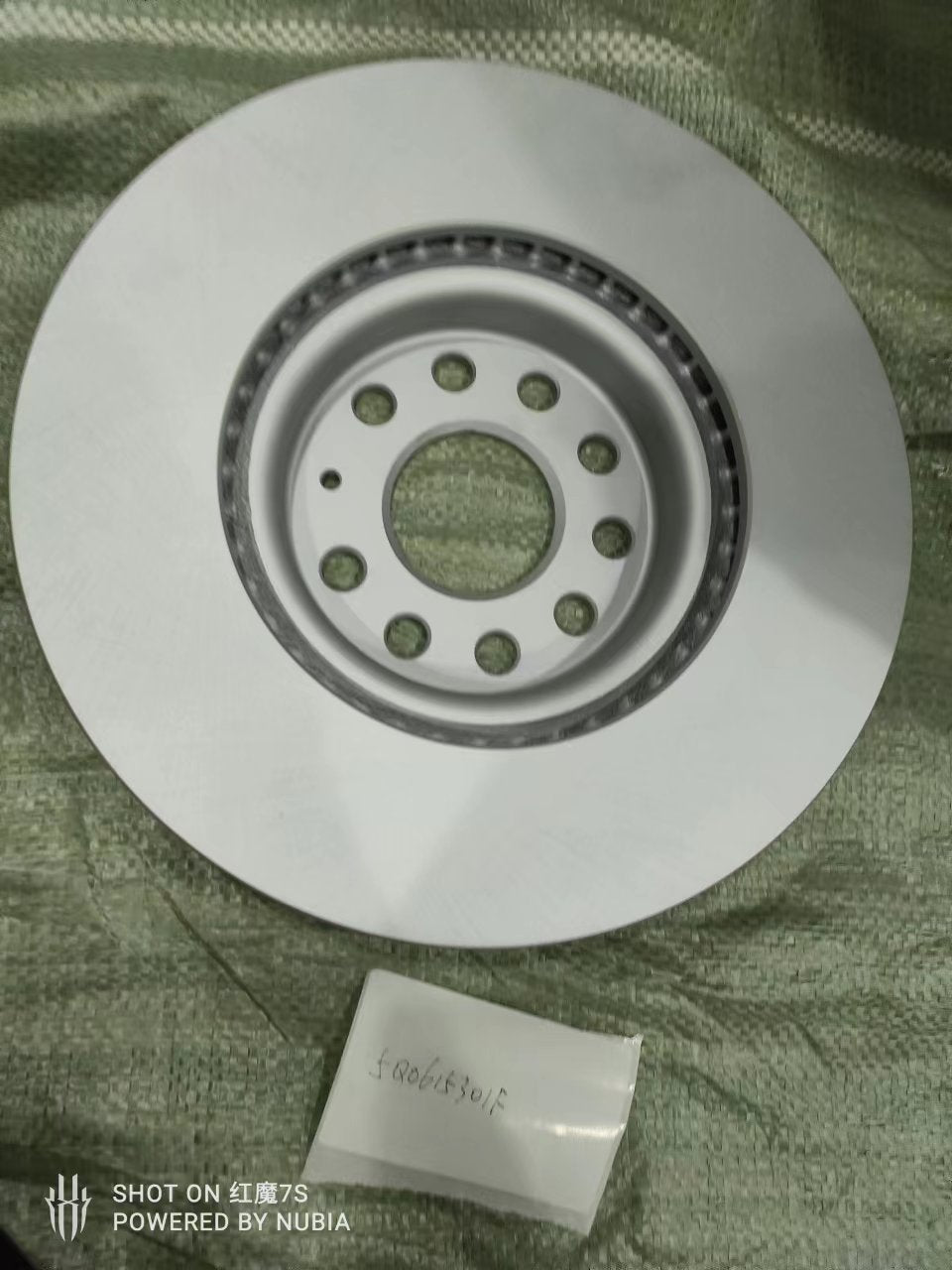 5Q0615301F Disk Rotor Drilled Slotted Floating Brake Disc