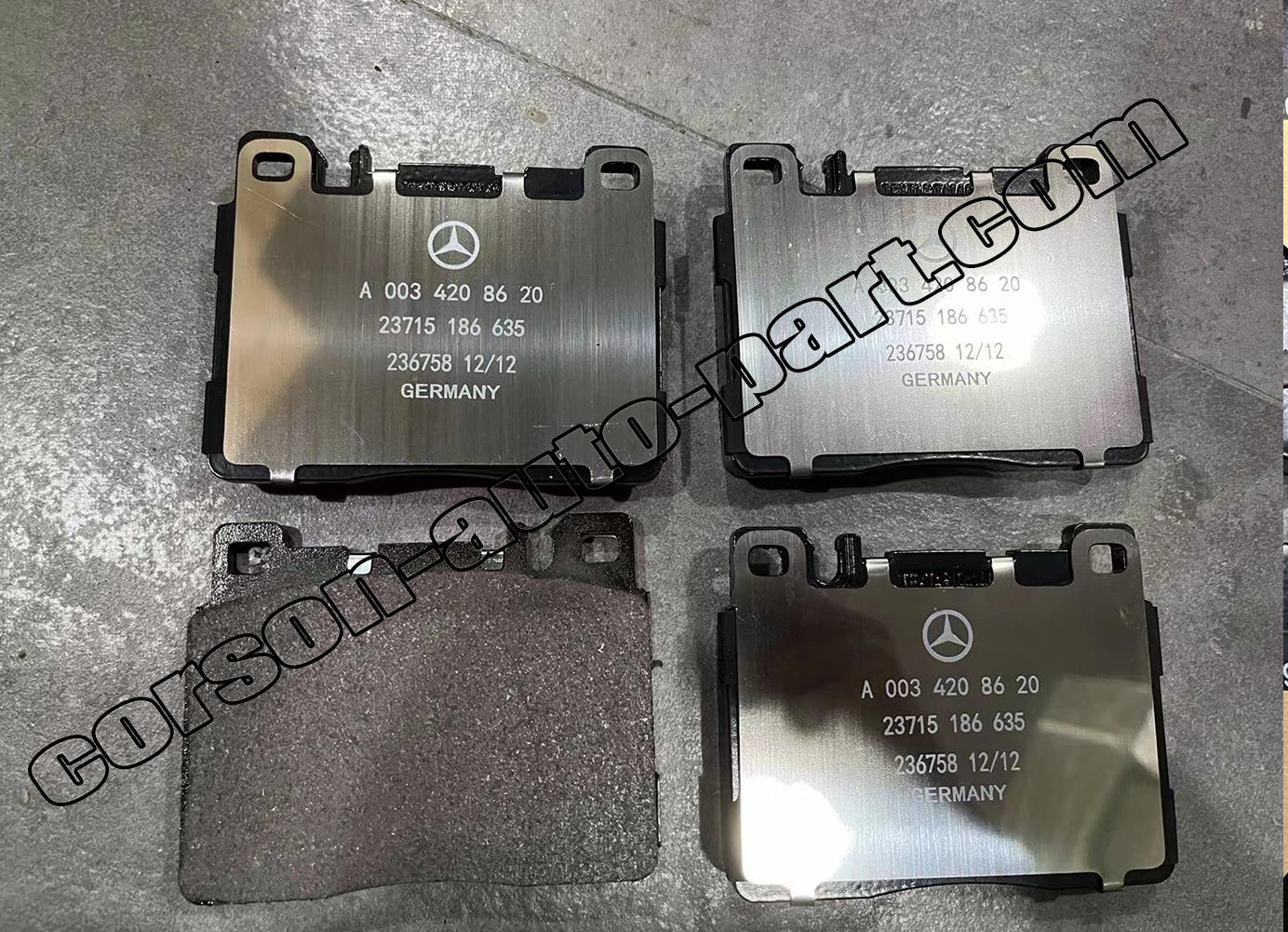 Brake pads suitable for Mercedes Maybach W240