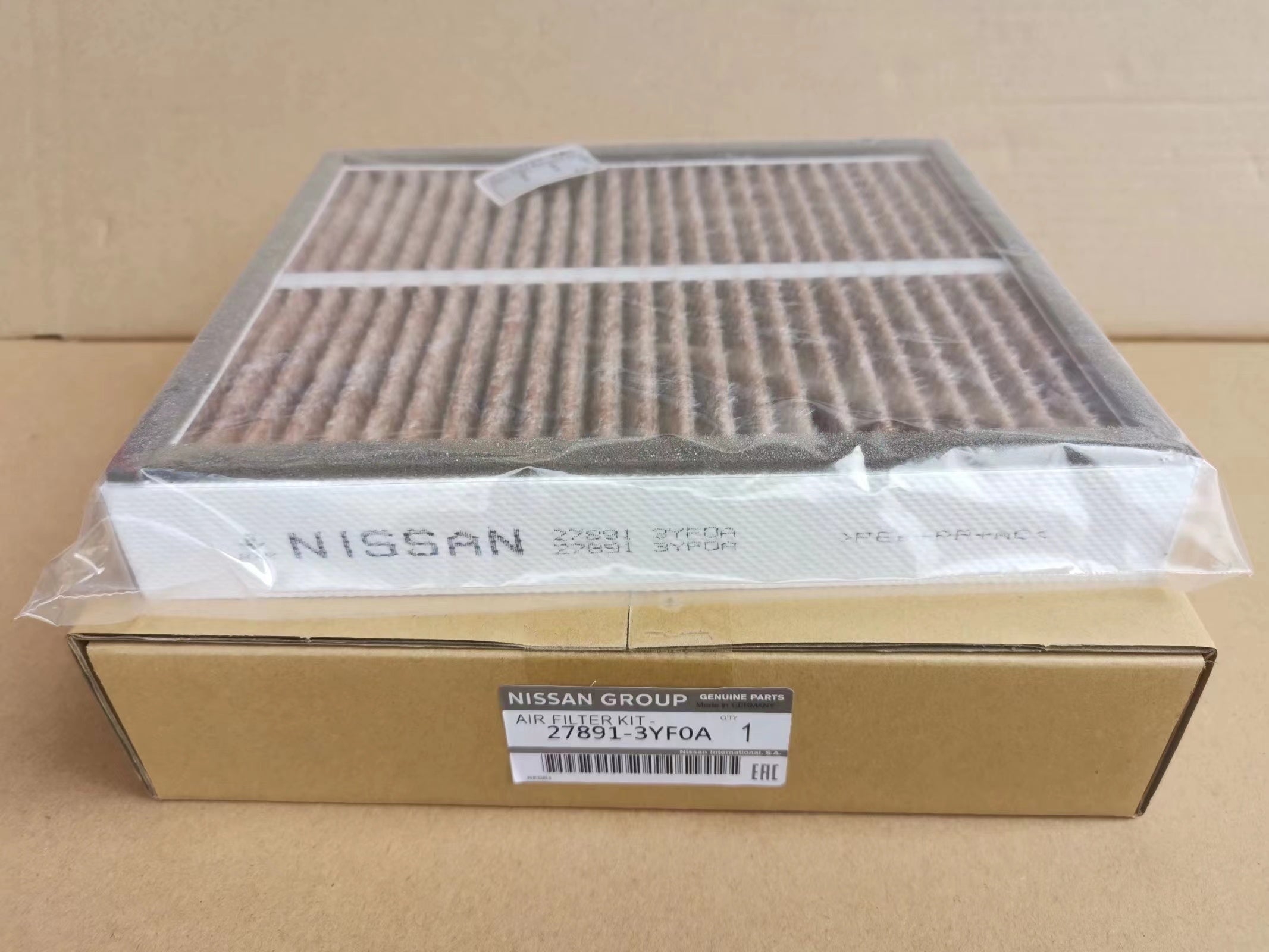 AIR FILTER  Nissan 27891-3YF0A