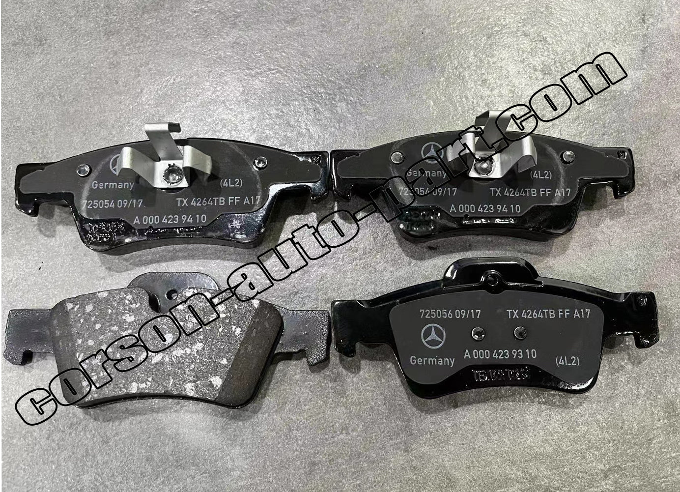 Genuine Mercedes-Benz W164 ML R-Class REAR Brake Pads and Sensor A0084205320 NEW