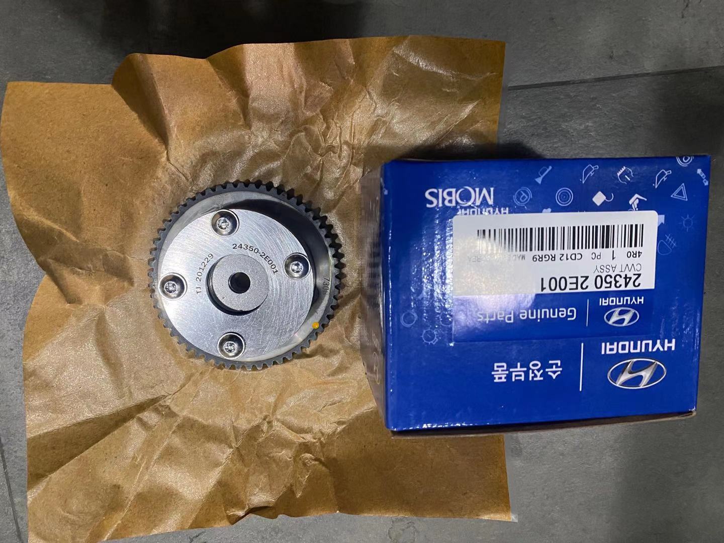 24350-2e001 Hyundai Camshaft Timing Gear Assy for Hyundai Engine