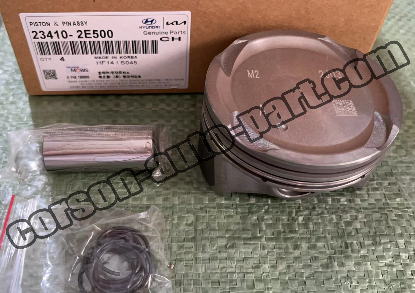 HYUNDAI 23410-2E500 Piston & Pin & Snap Ring Assembly